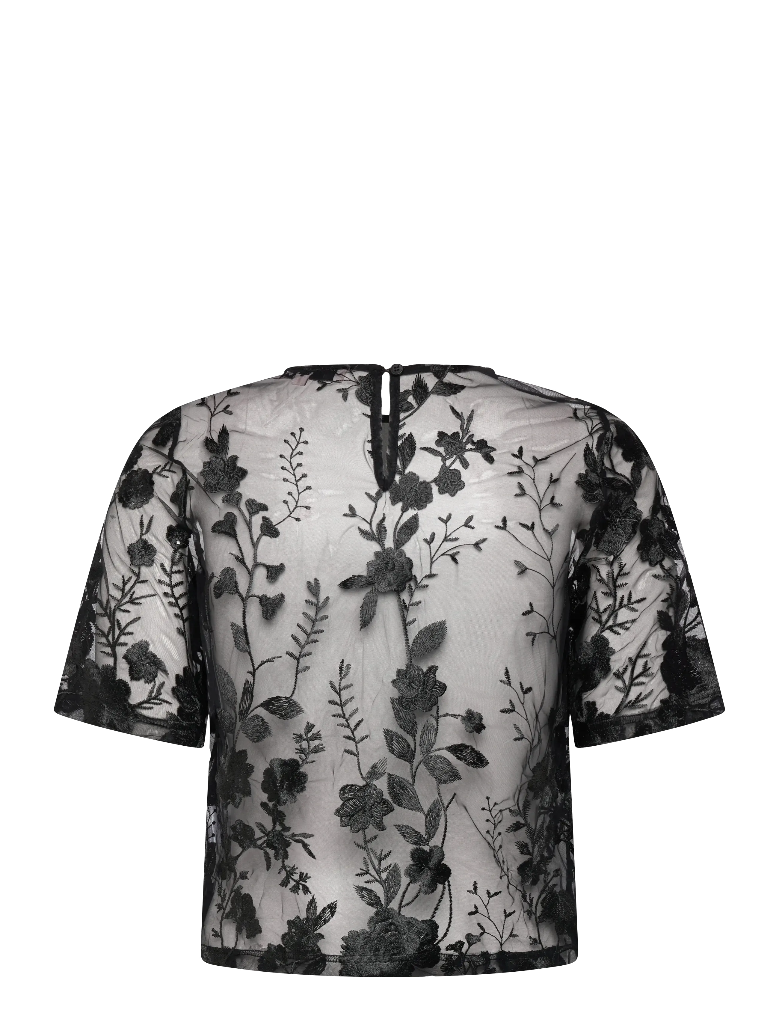 A-View - Fuschia blouse - kurzämlige blusen - black - 1