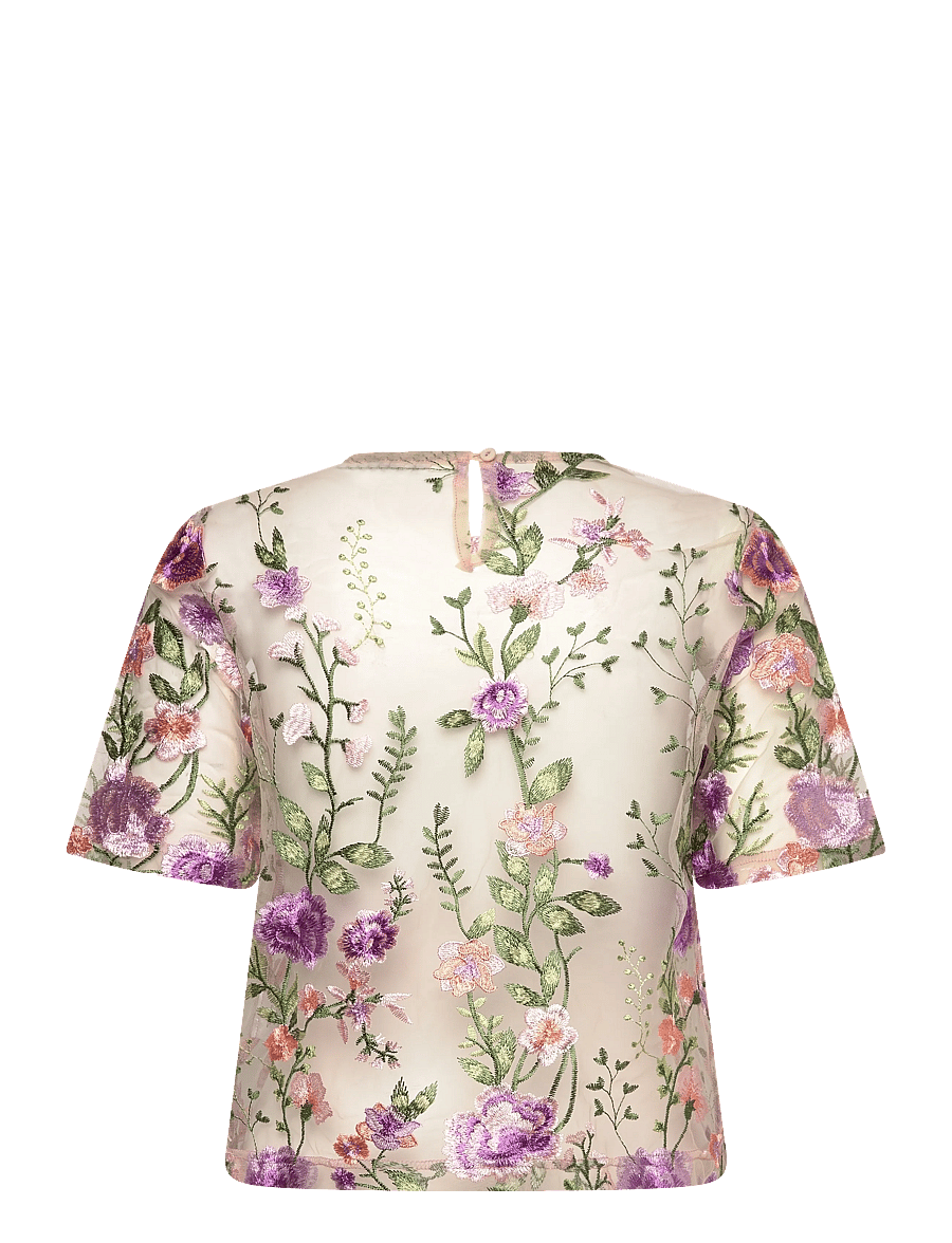 A-View - Fuschia blouse - kurzärmelige blusen - green/purple - 2