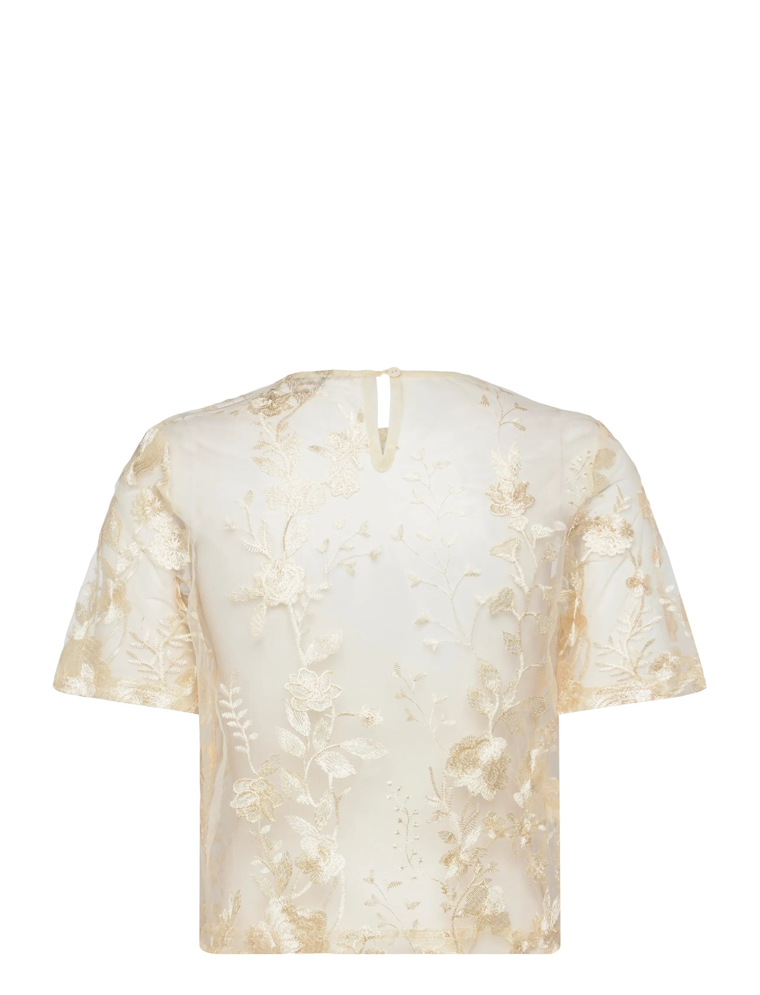 A-View - Fuschia blouse - lühikeste varrukatega pluusid - pale yellow - 2