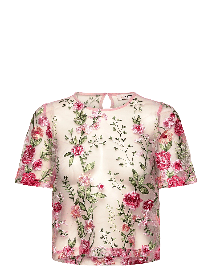 A-View - Fuschia blouse - kurzärmelige blusen - rose/red - 1