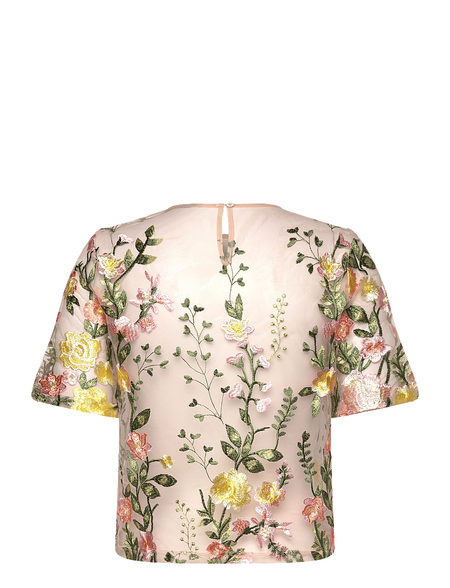 A-View - Fuschia blouse - palaidinės trumpomis rankovėmis - sand/yellow - 2