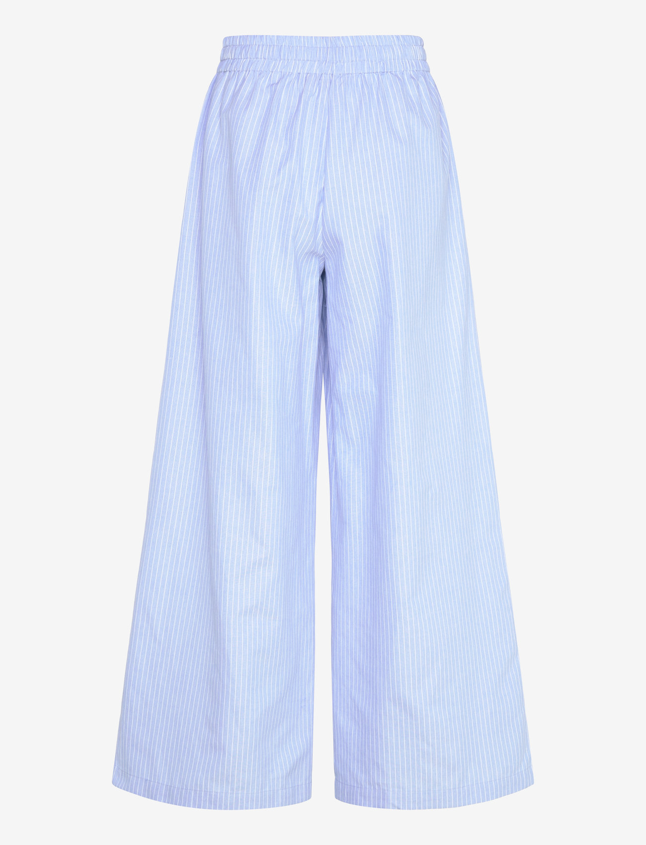 A-View - Betty pants - laia säärega püksid - light blue/white stripe - 1