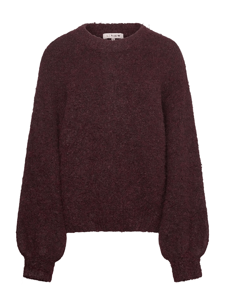 A-View - Patrisia new knit pullover - pullover - bordeaux - 0