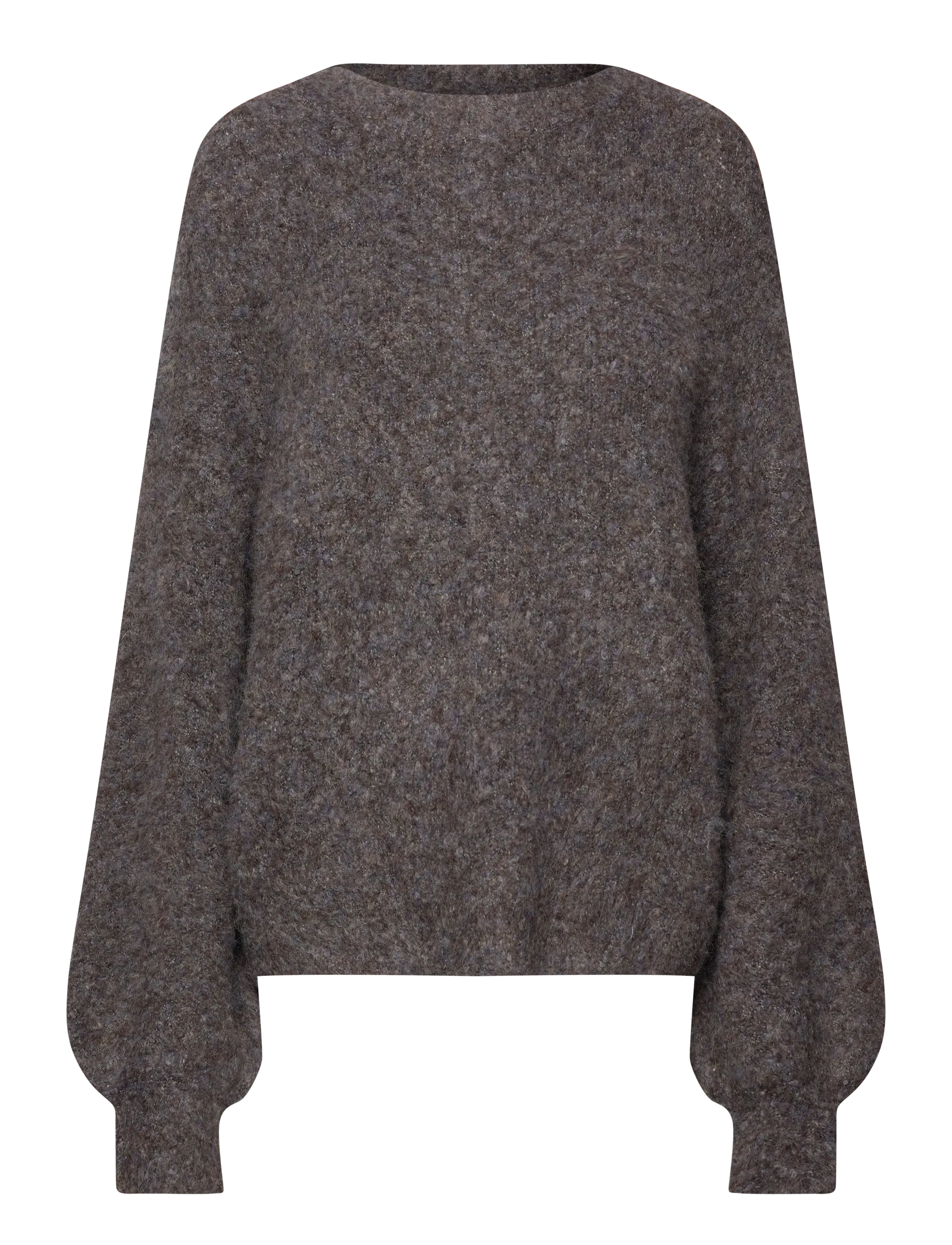 A-View Patrisia new knit pullover - Strik - BROWN/BLUE / brown