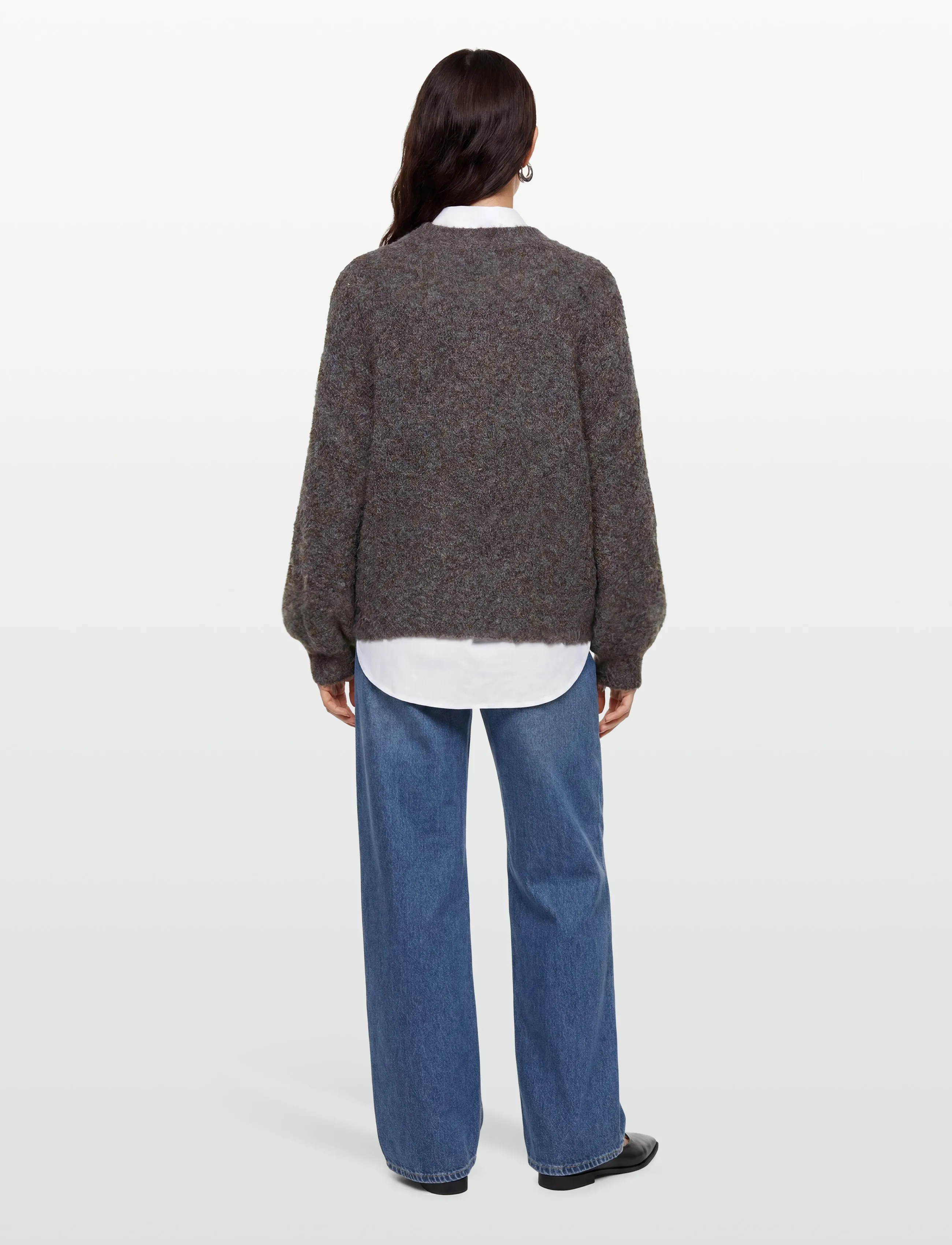 A-View - Patrisia new knit pullover - pullover - brown/blue - 4
