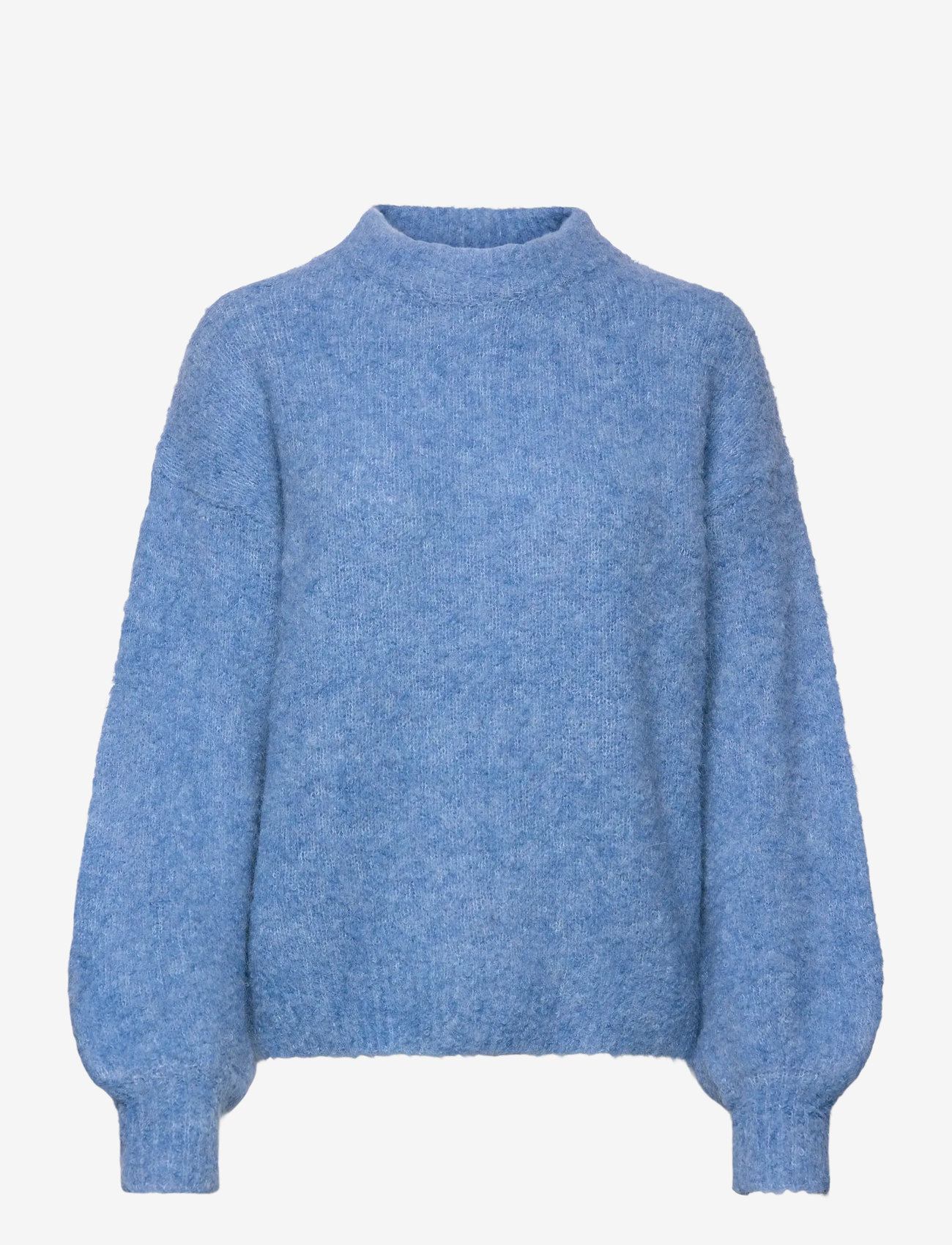 A-View - Patrisia new knit pullover - striktrøjer - medium blue - 0