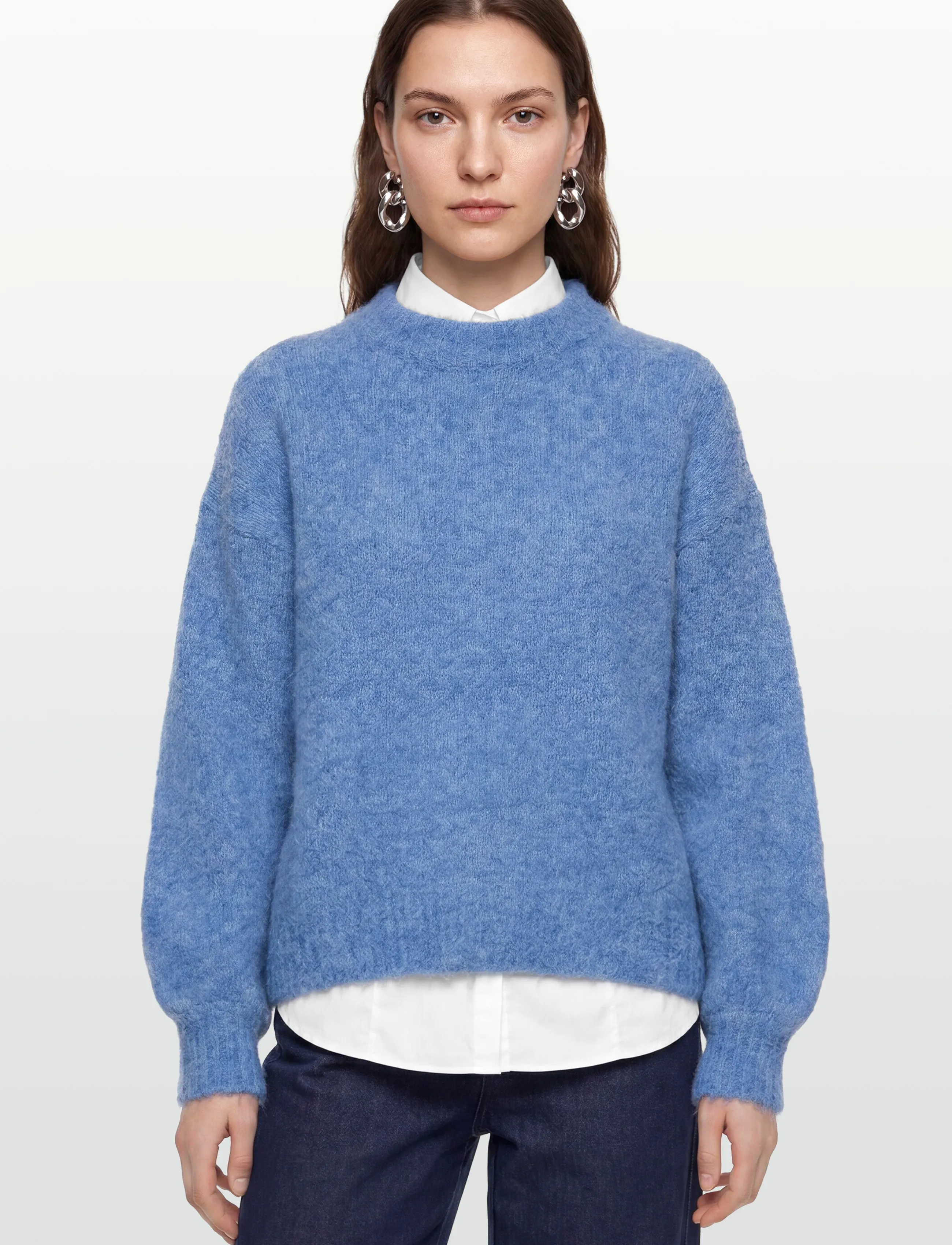 A-View - Patrisia new knit pullover - pullover - medium blue - 3