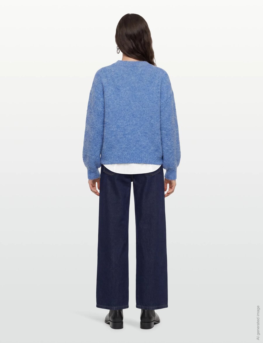 A-View - Patrisia new knit pullover - pullover - medium blue - 4