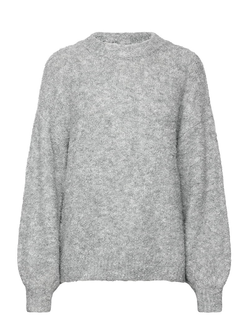 A-View - Patrisia new knit pullover - pullover - medium grey melange - 0