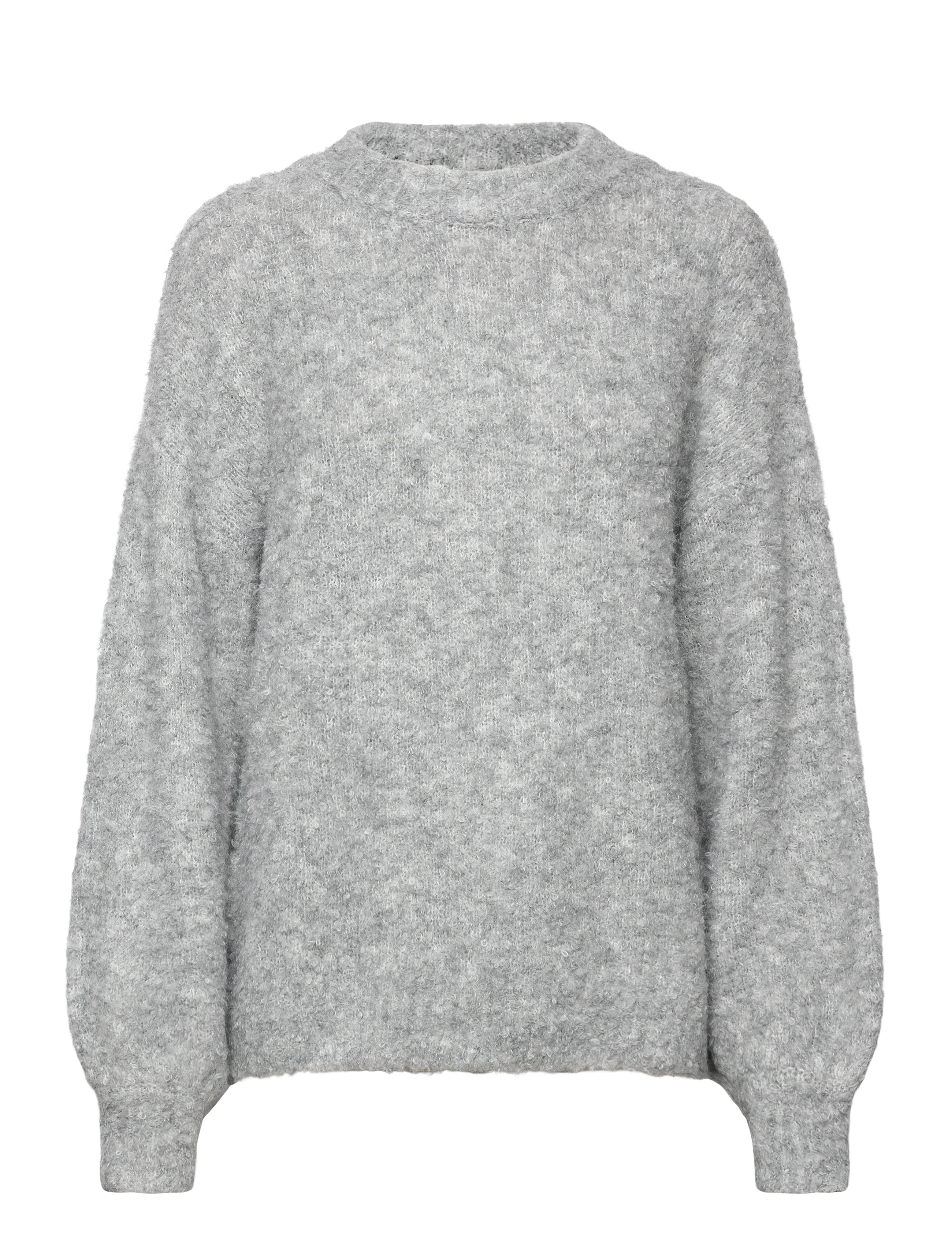 A-View Patrisia new knit pullover - A-View - MEDIUM GREY MELANGE / grey