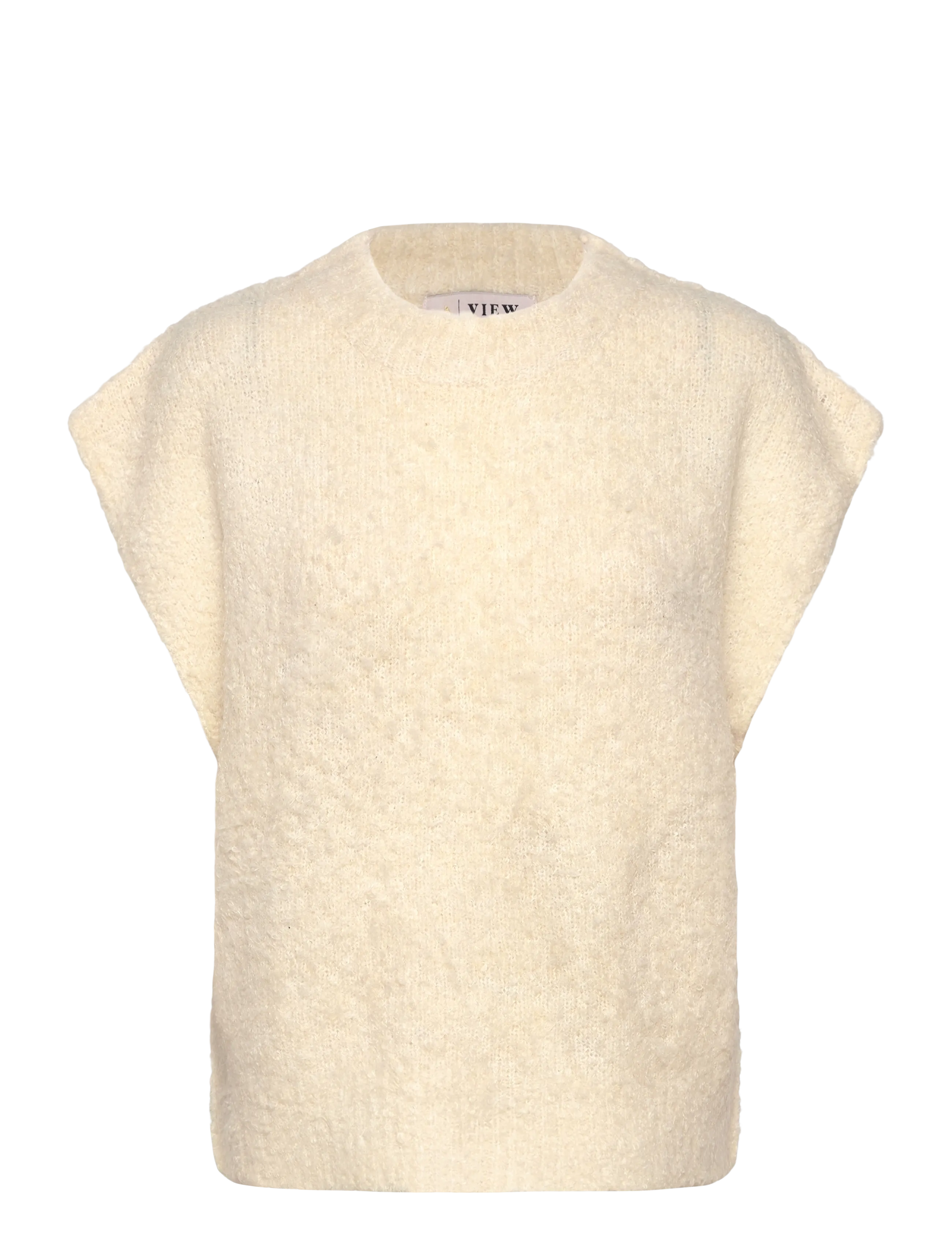 A-VIEW Patrisia New Knit Vest Cream - XL - Damen