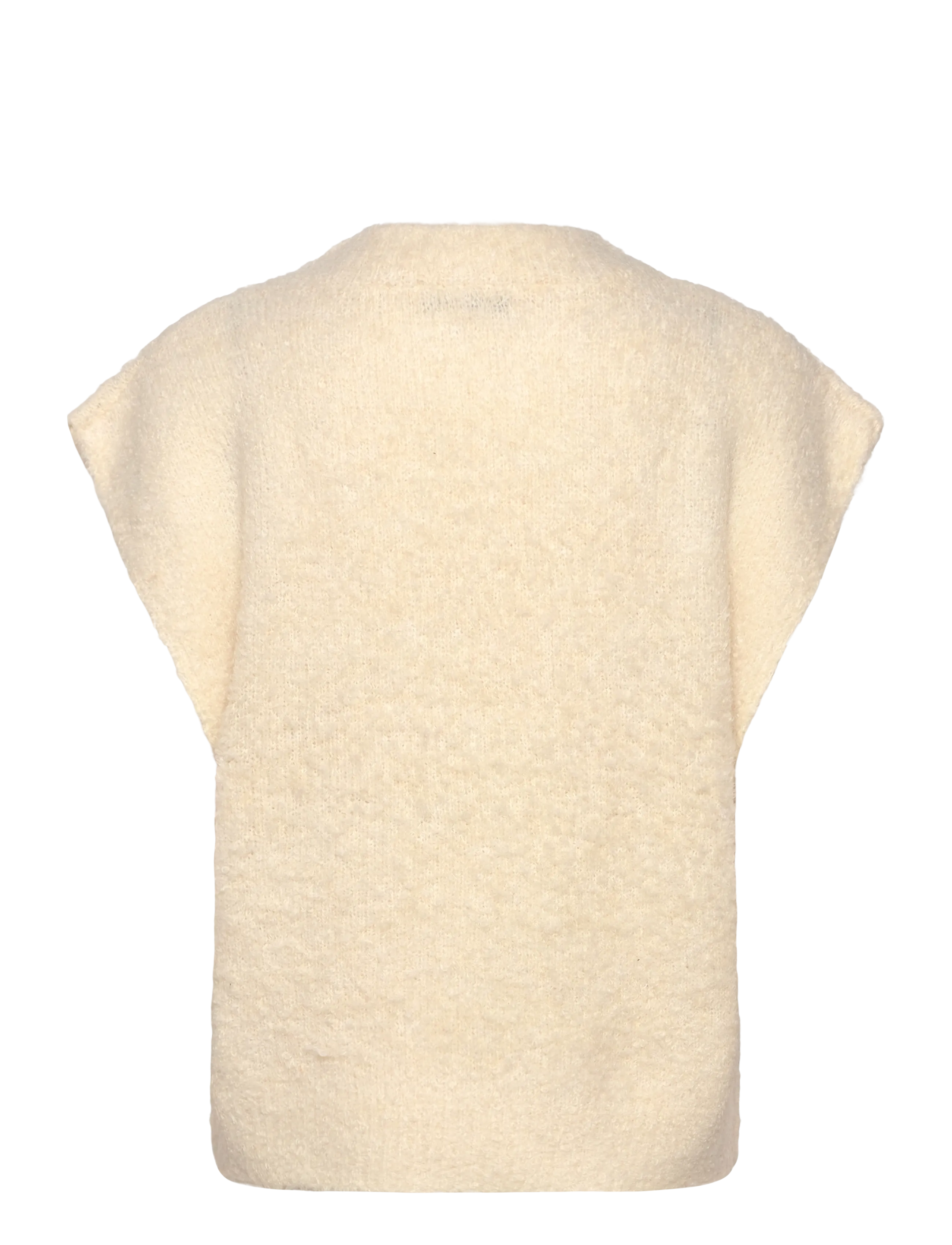 A-View - Patrisia new knit vest - stickade västar - 005 off white - 1