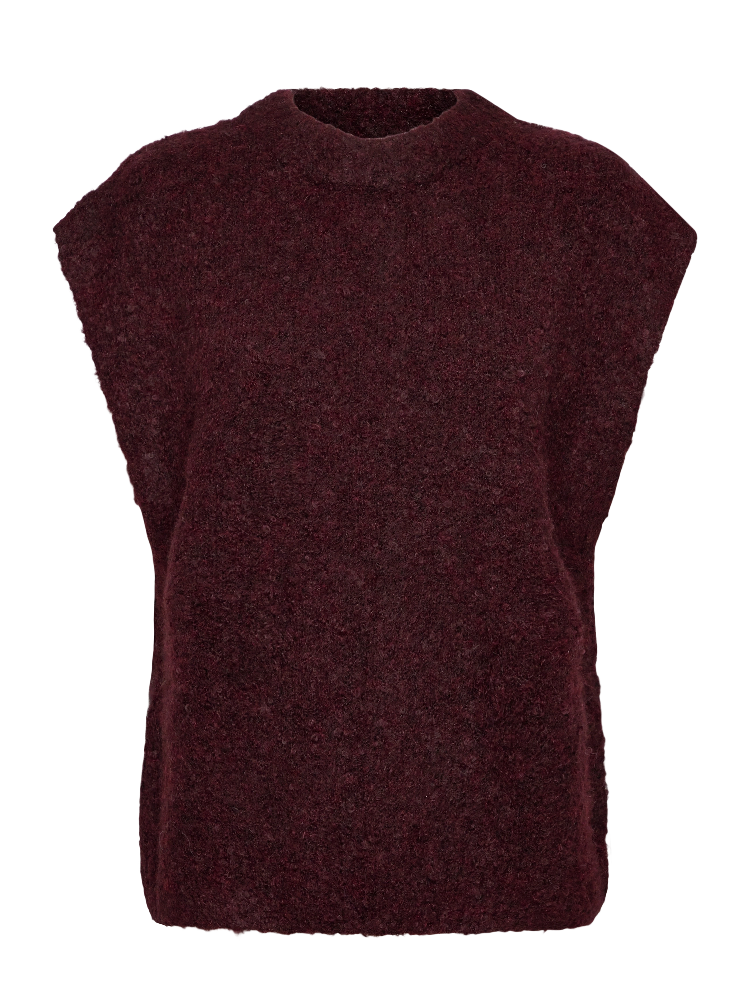 A-VIEW Patrisia New Knit Vest Burgundy - L - Damen