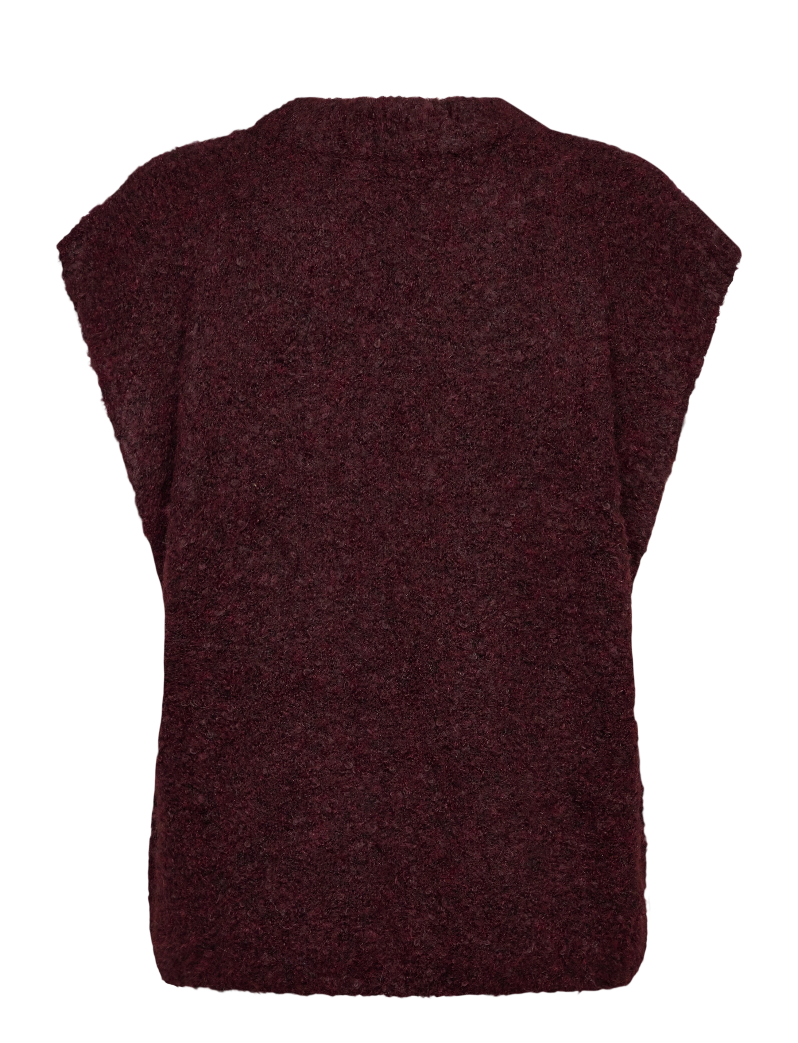 A-View - Patrisia new knit vest - knitted vests - 042 bordeaux - 1