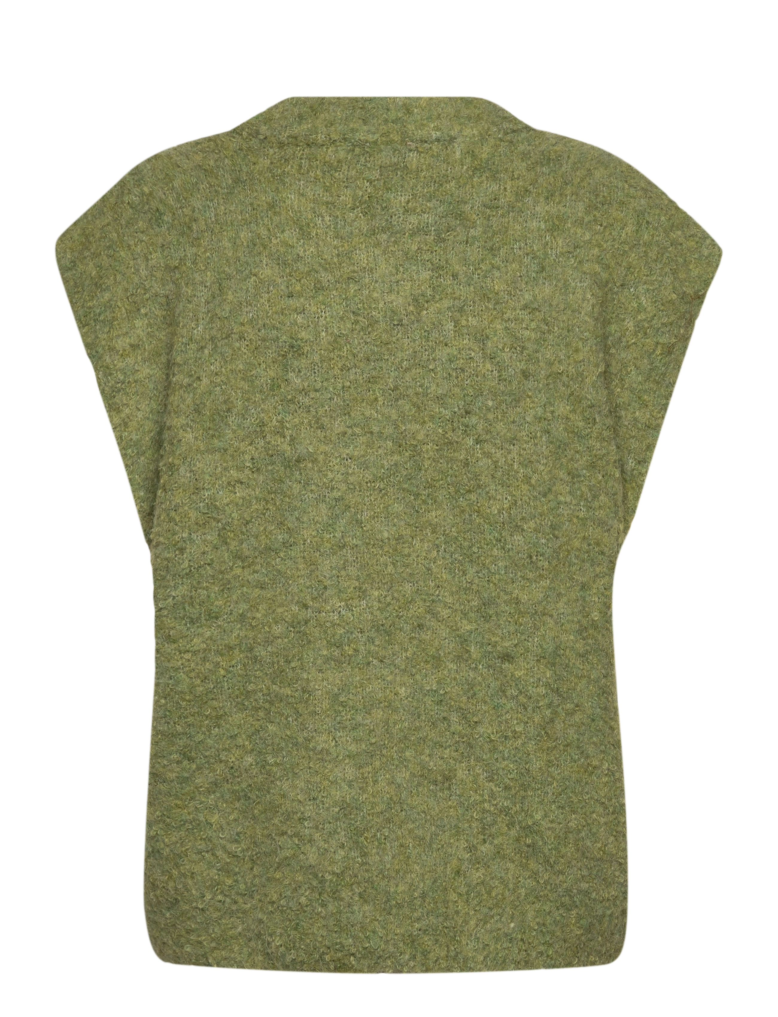 A-View - Patrisia new knit vest - prjónavesti - 062 forest green - 1