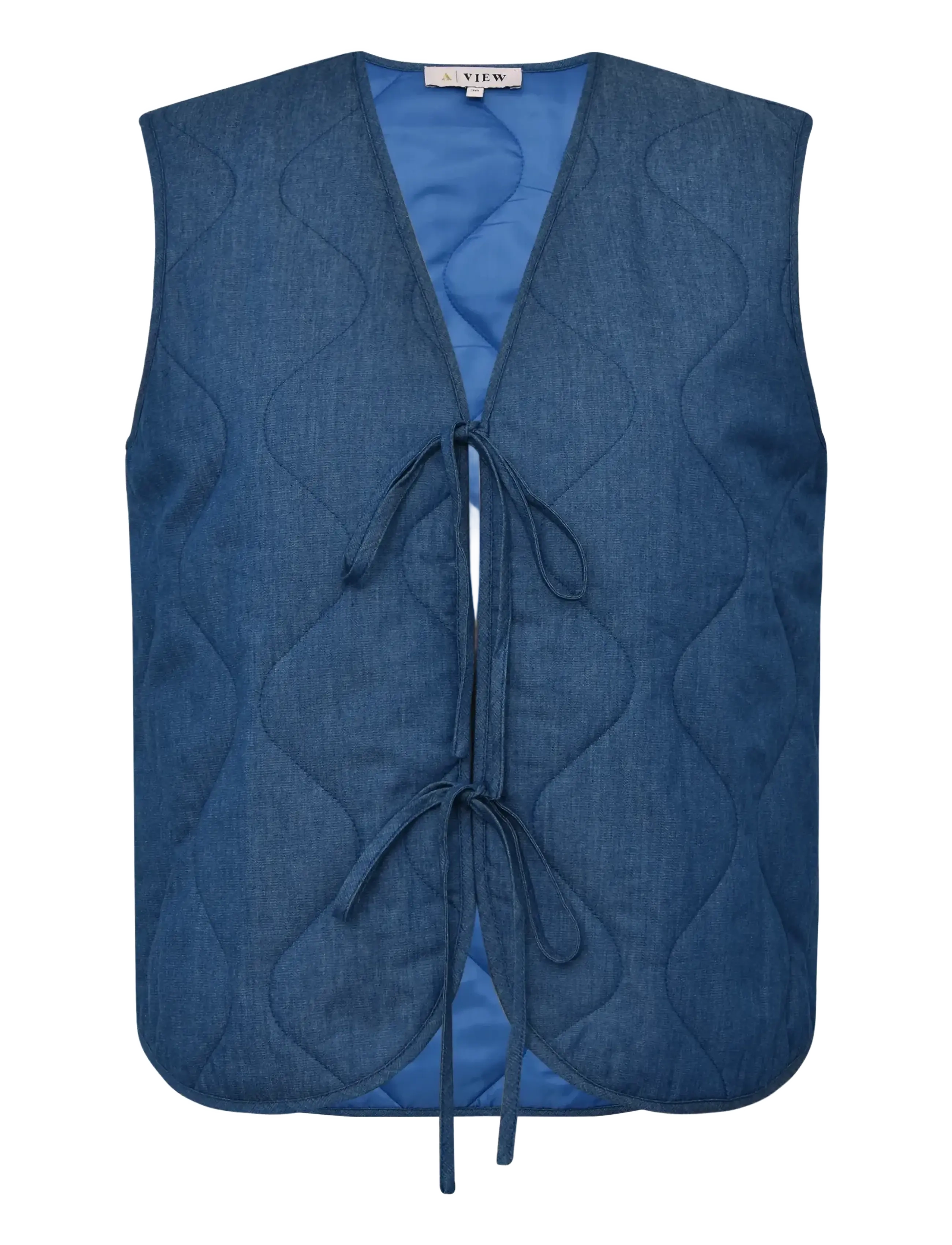 A-View Kamma waistcoat - Västar - DENIM BLUE / blue