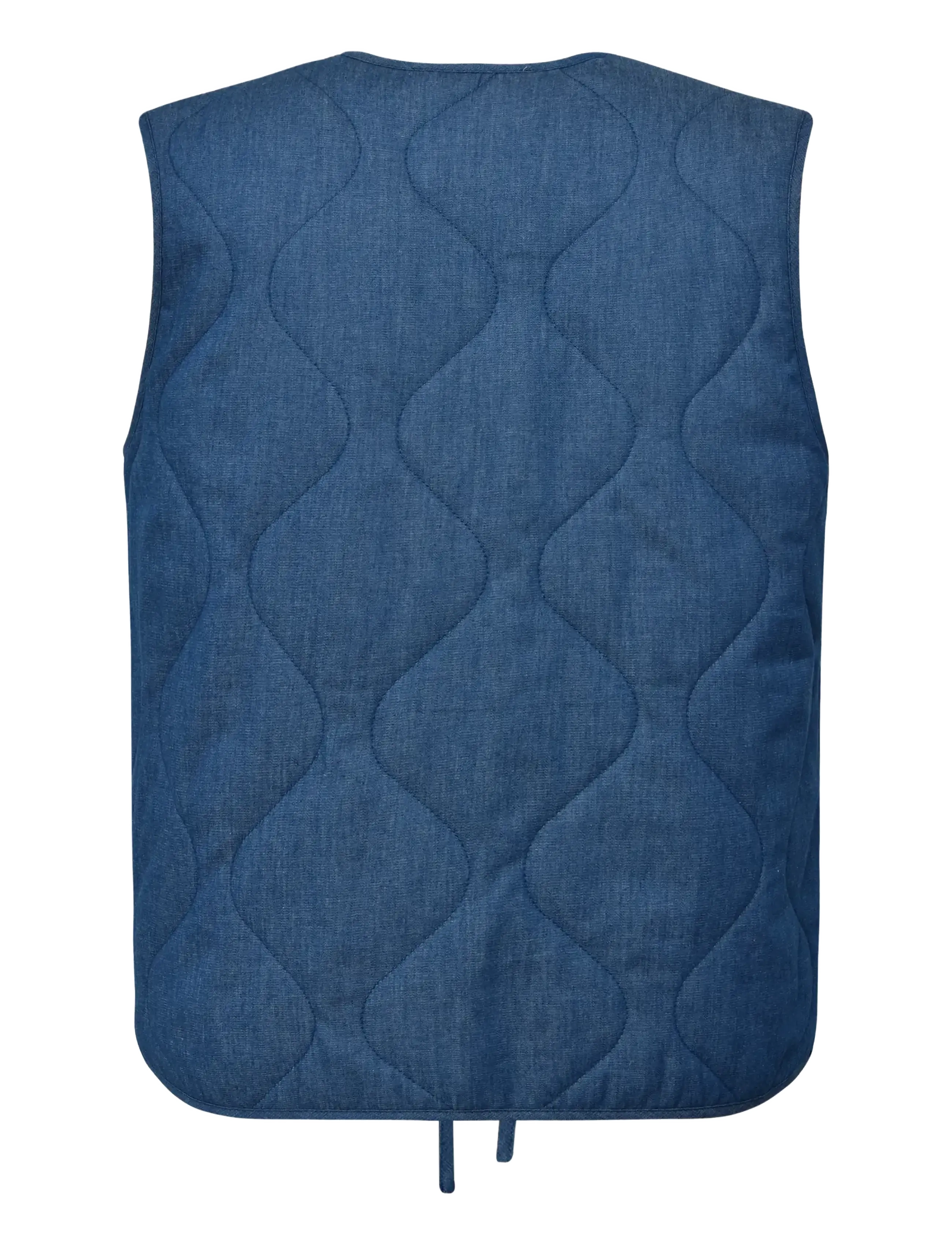 A-View - Kamma waistcoat - mouwloze vesten - denim blue - 2