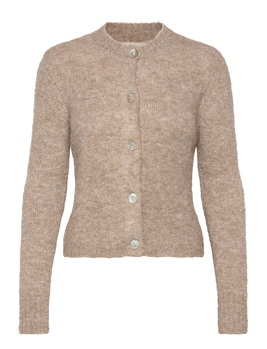 A-View - Audrey new knit cardigan - cardigans - 118 light brown - 1