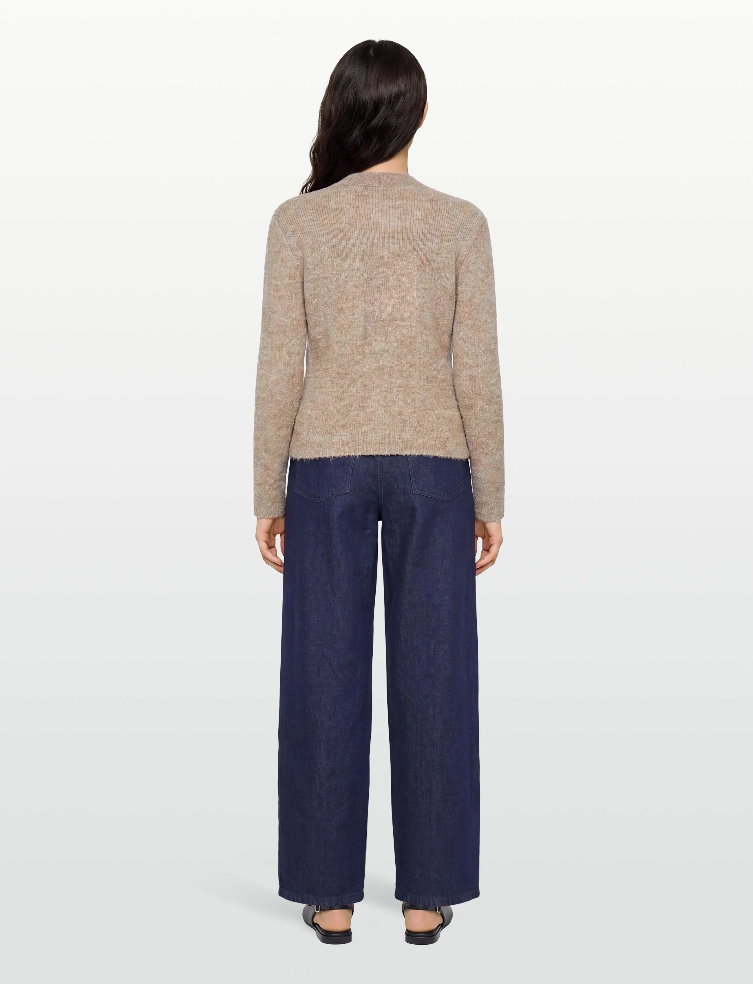 A-View - Audrey new knit cardigan - cardigans - 118 light brown - 4