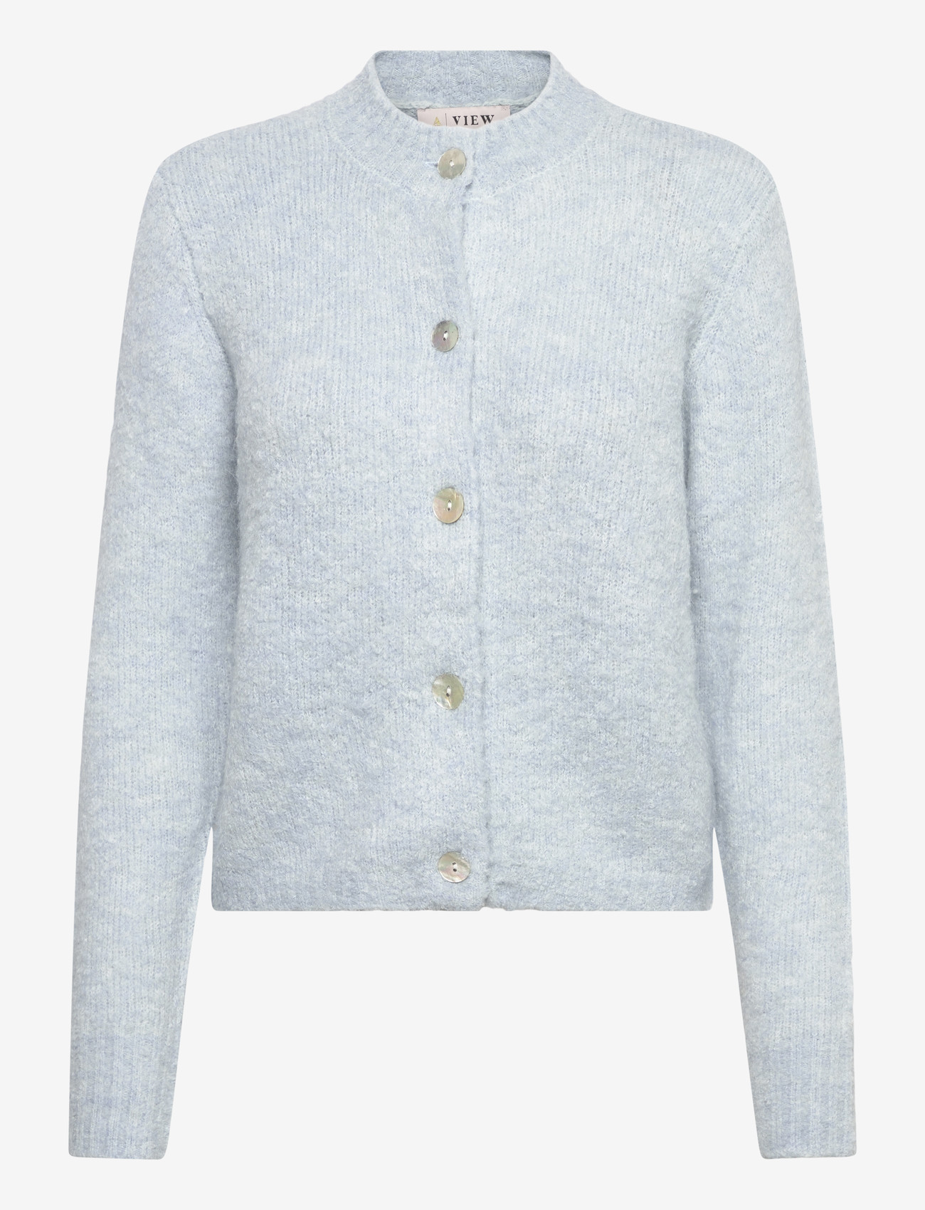 A-View - Audrey new knit cardigan - koftor - light blue - 0