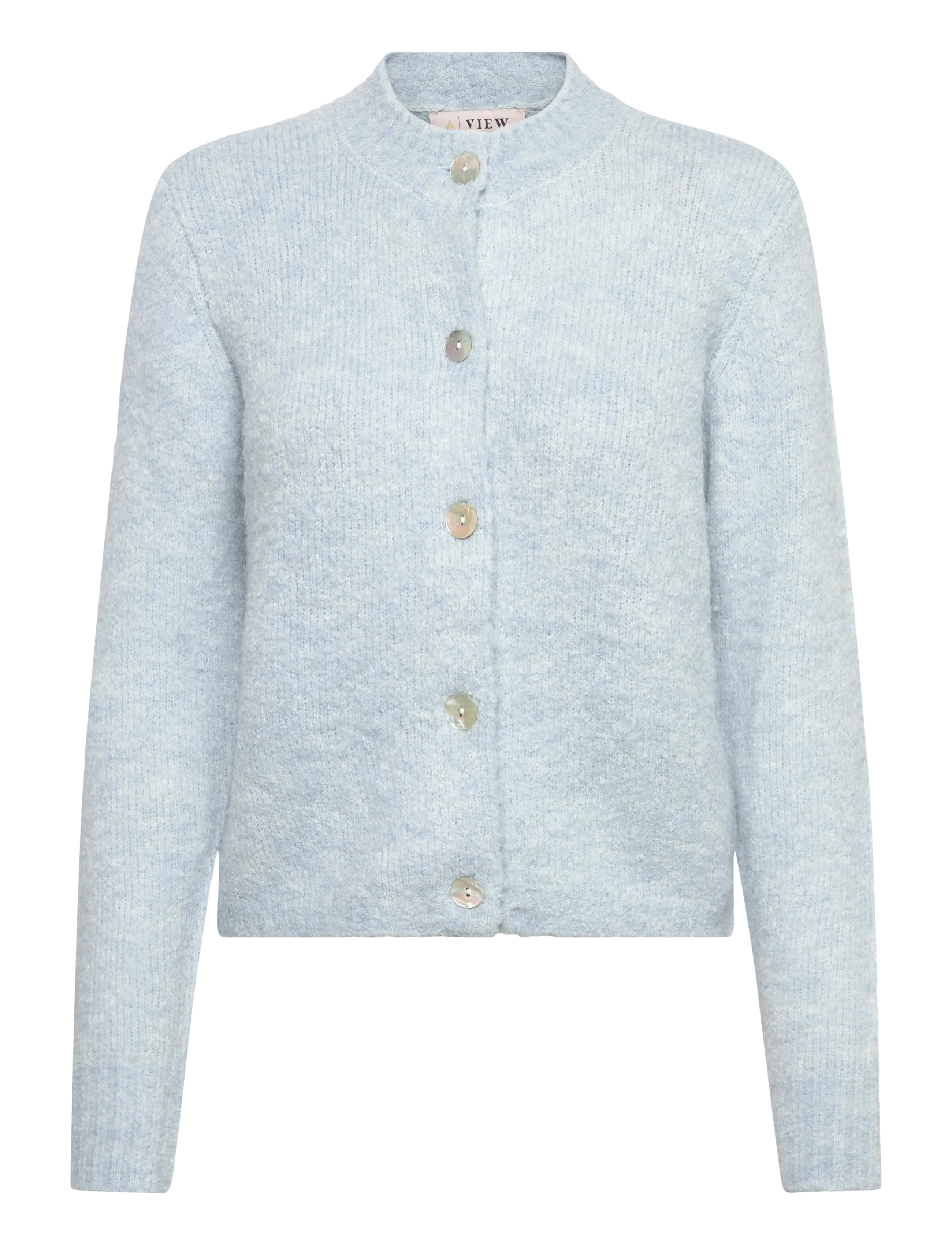 A-View Audrey new knit cardigan - Nieuwe Mode - LIGHT BLUE / blue