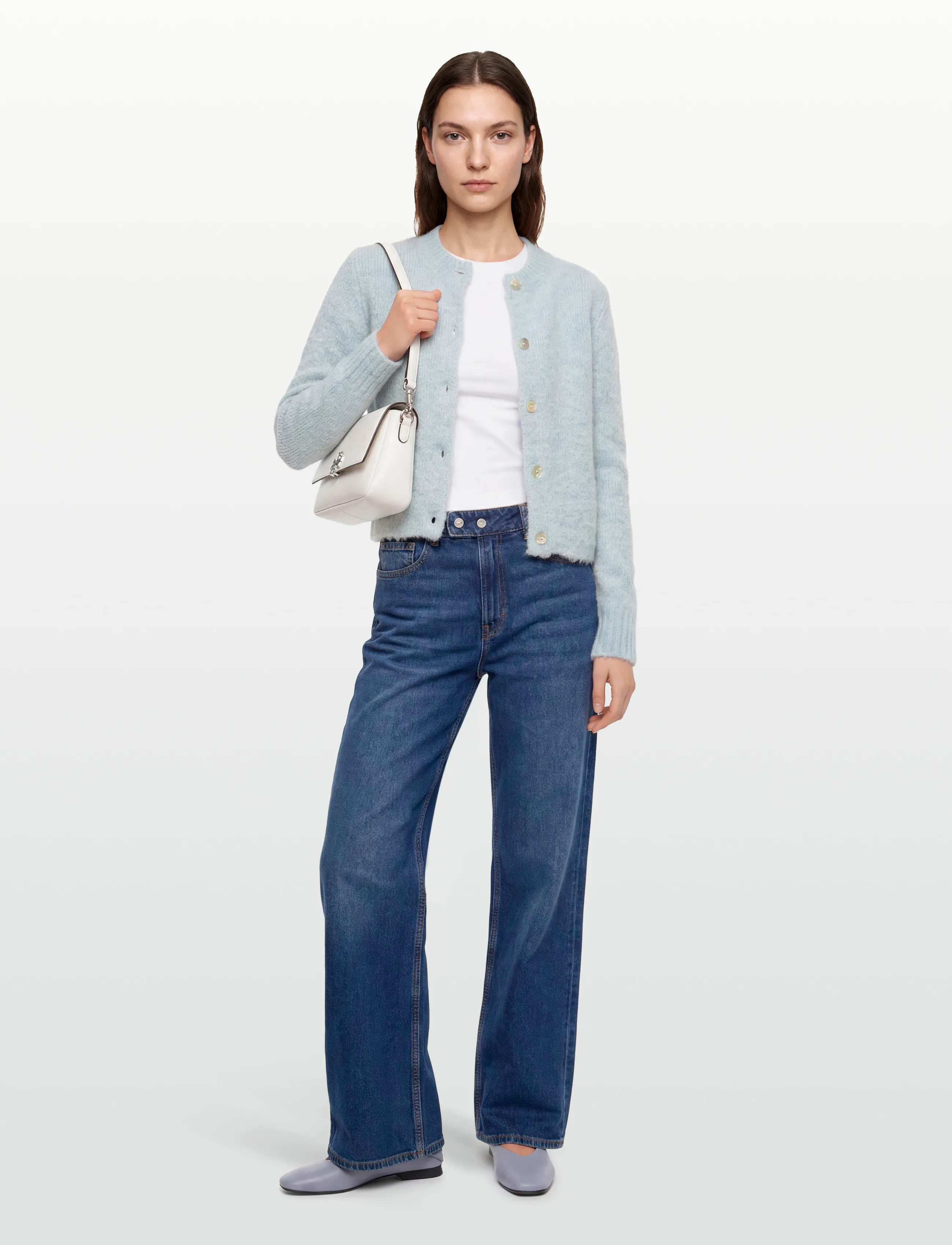 A-View Audrey New Knit Cardigan, XS, Knitwear, Blau - Cardigans, Frauen
