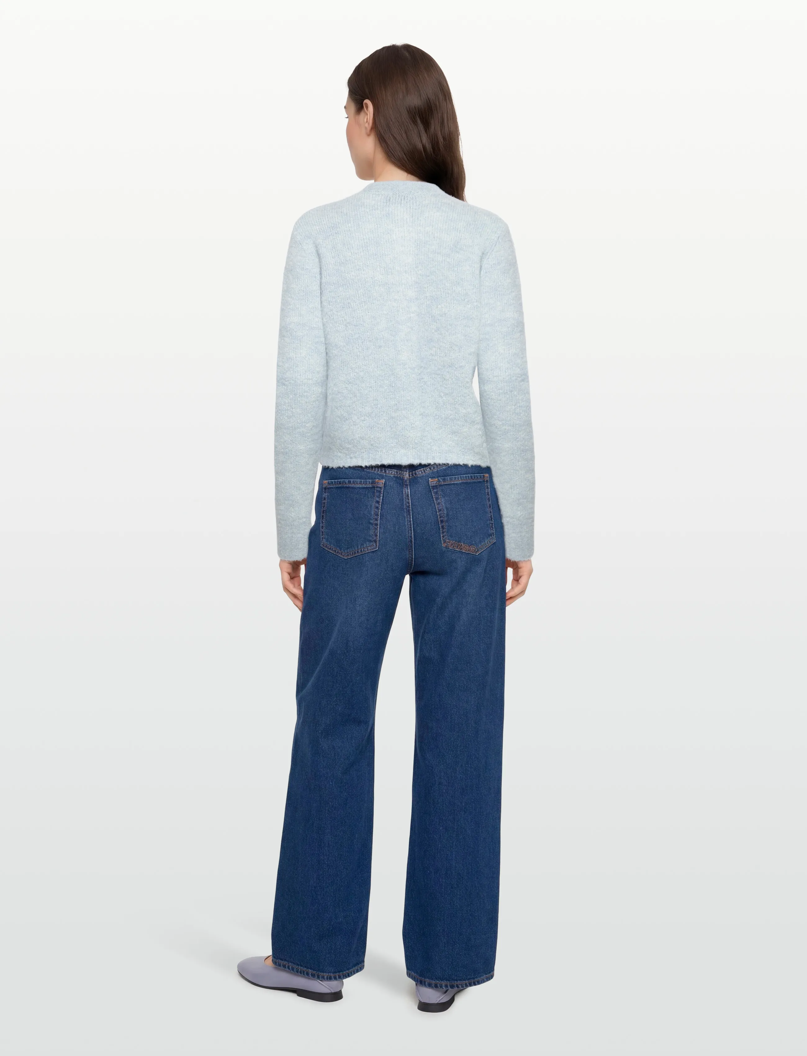 A-View - Audrey new knit cardigan - cardigans - light blue - 4
