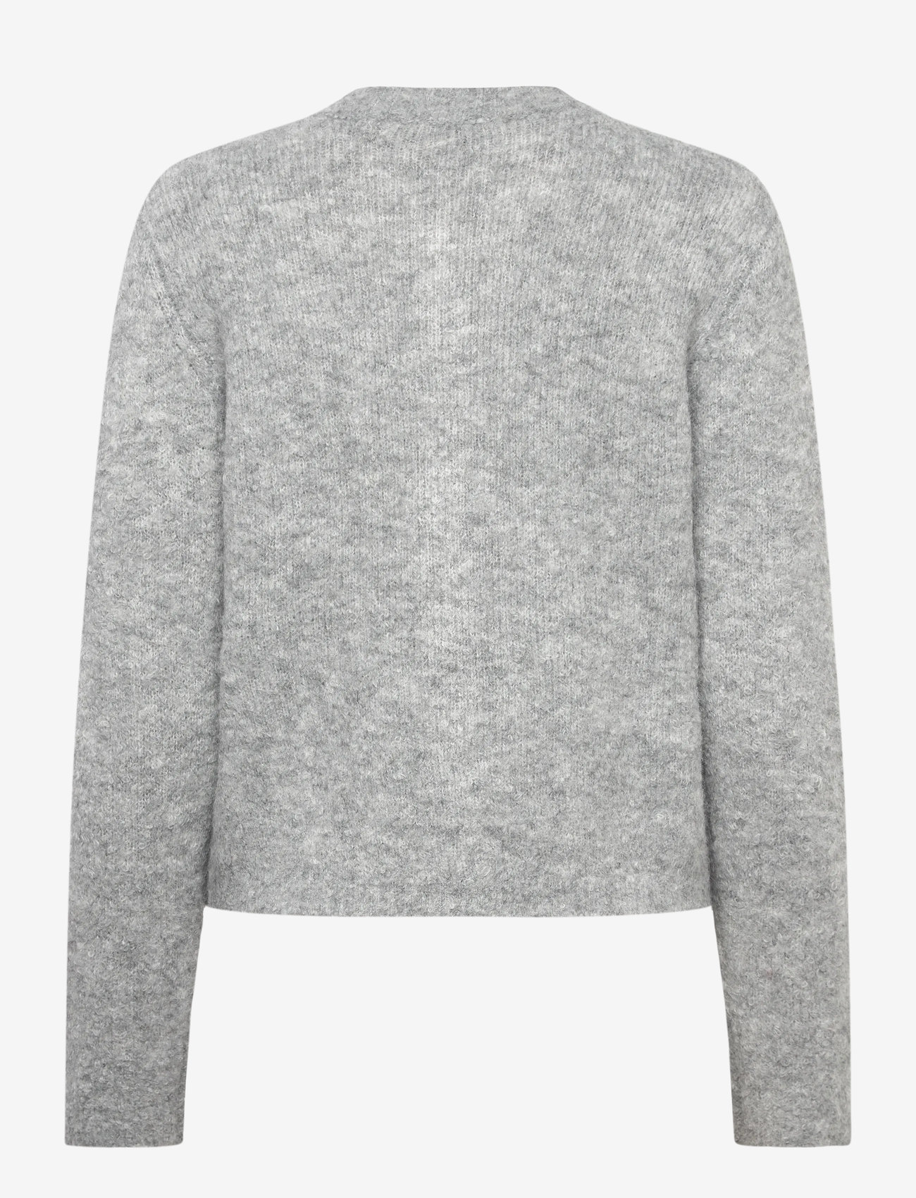 A-View - Audrey new knit cardigan - kardiganid - medium grey melange - 1