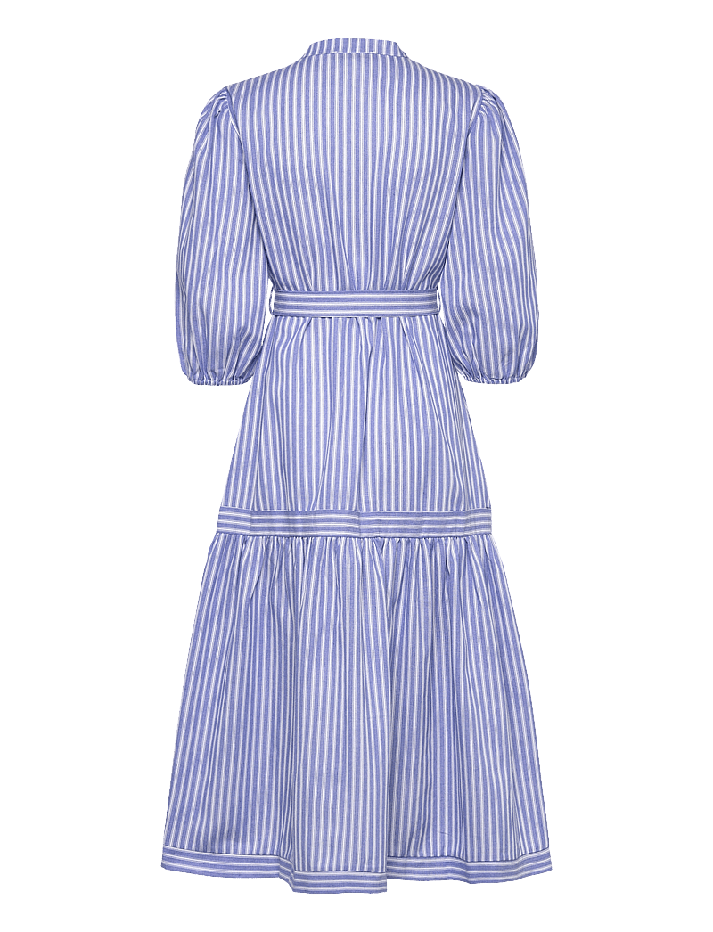 A-View - Katty dress - midiklänningar - blue/white stribe - 1