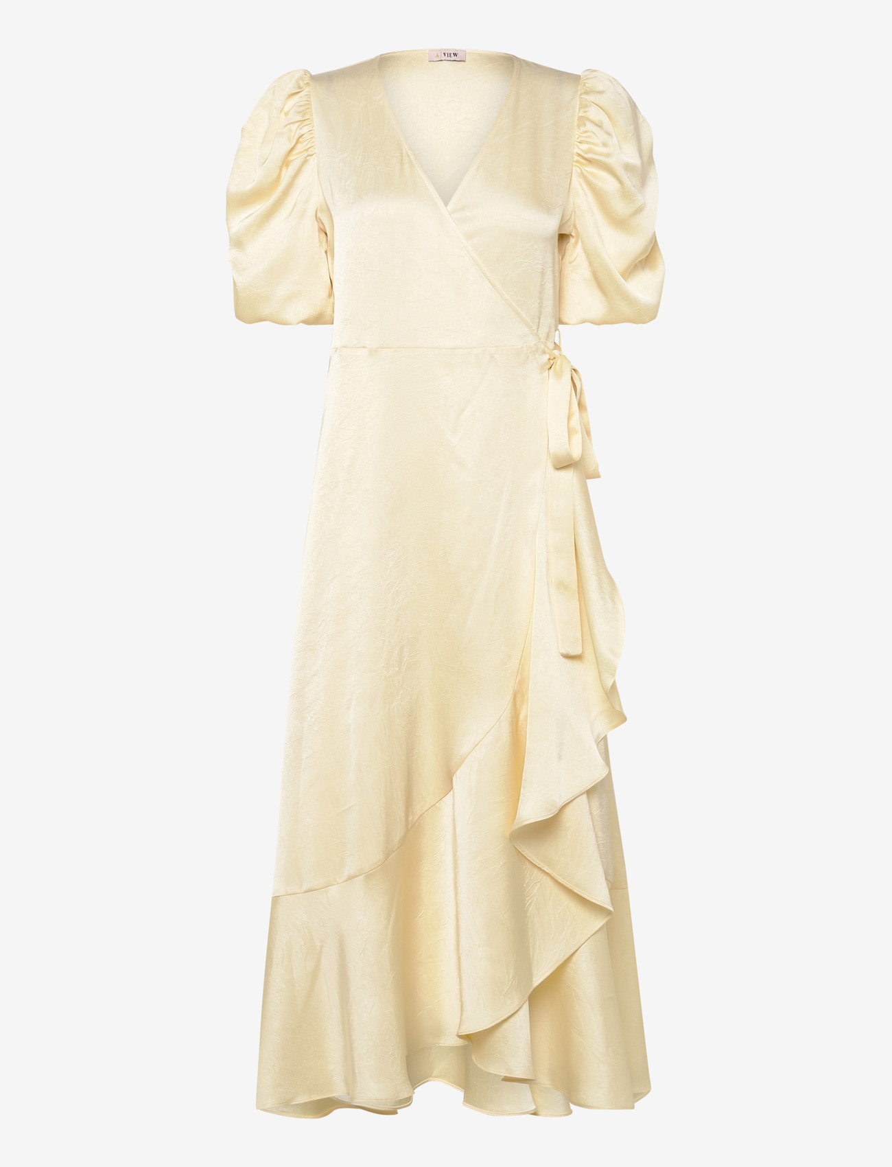 A-View - Sinda dress - aftonklänningar - 069 pale yellow - 0