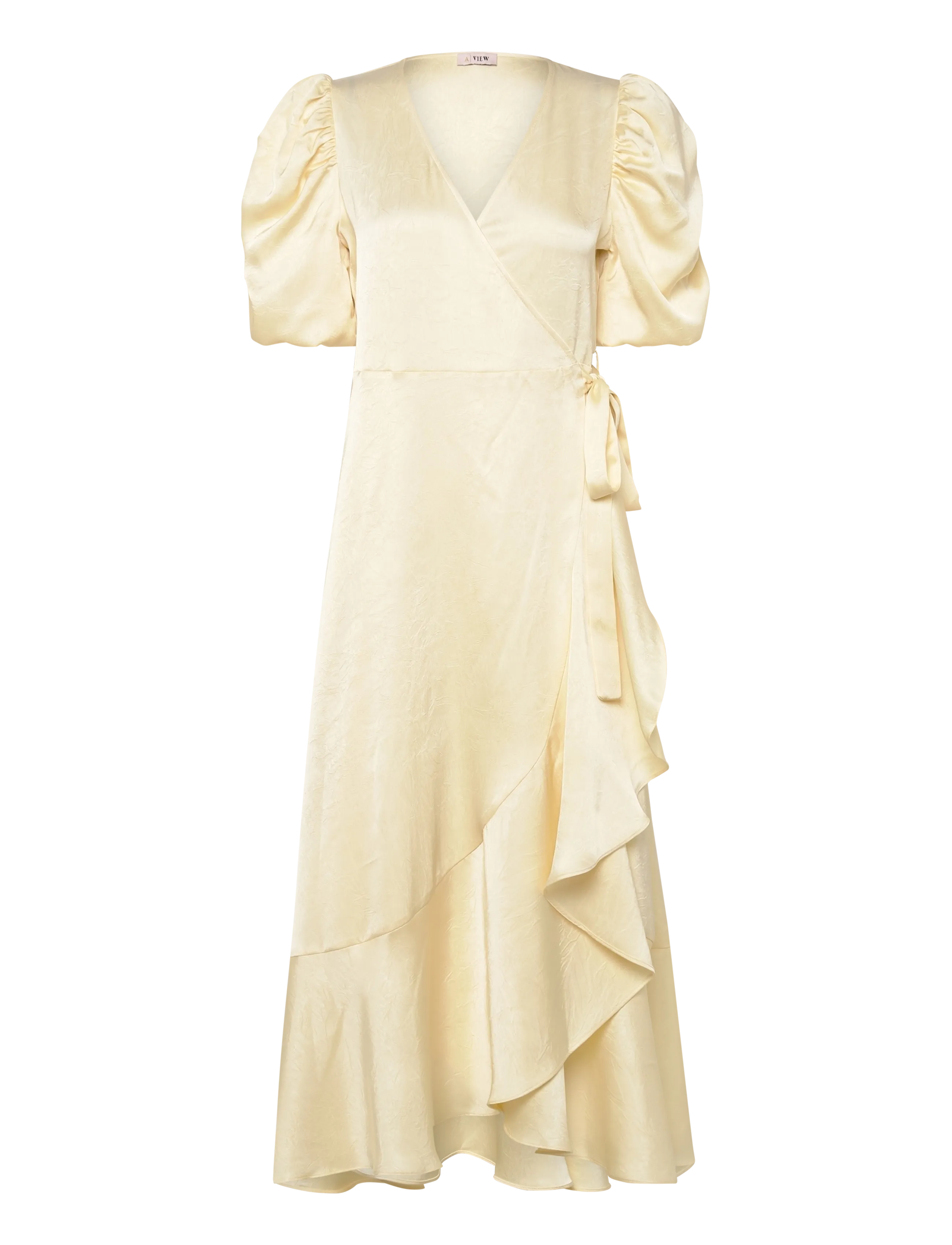 A-View Sinda dress - Kleider - 069 PALE YELLOW / yellow