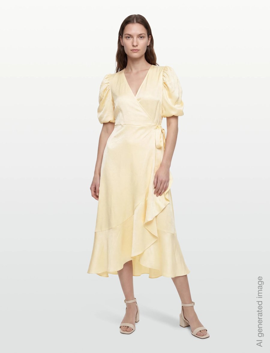 A-View - Sinda dress - abendkleider - 069 pale yellow - 0