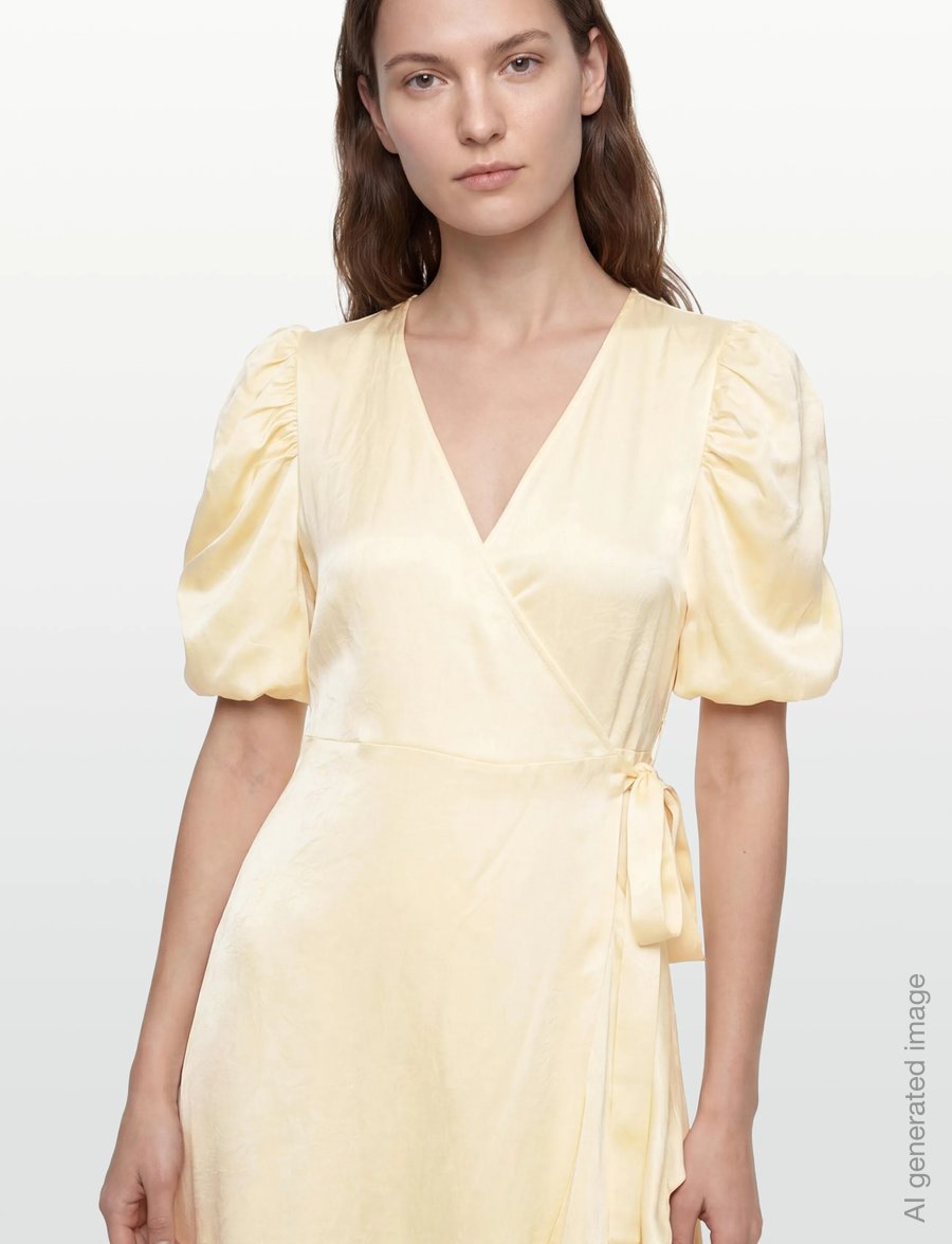 A-View - Sinda dress - abendkleider - 069 pale yellow - 3