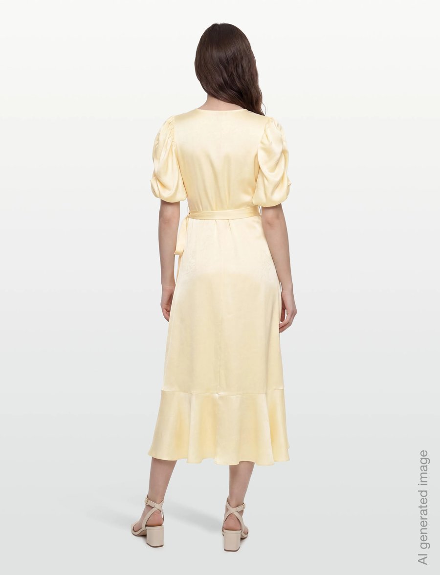 A-View - Sinda dress - abendkleider - 069 pale yellow - 4