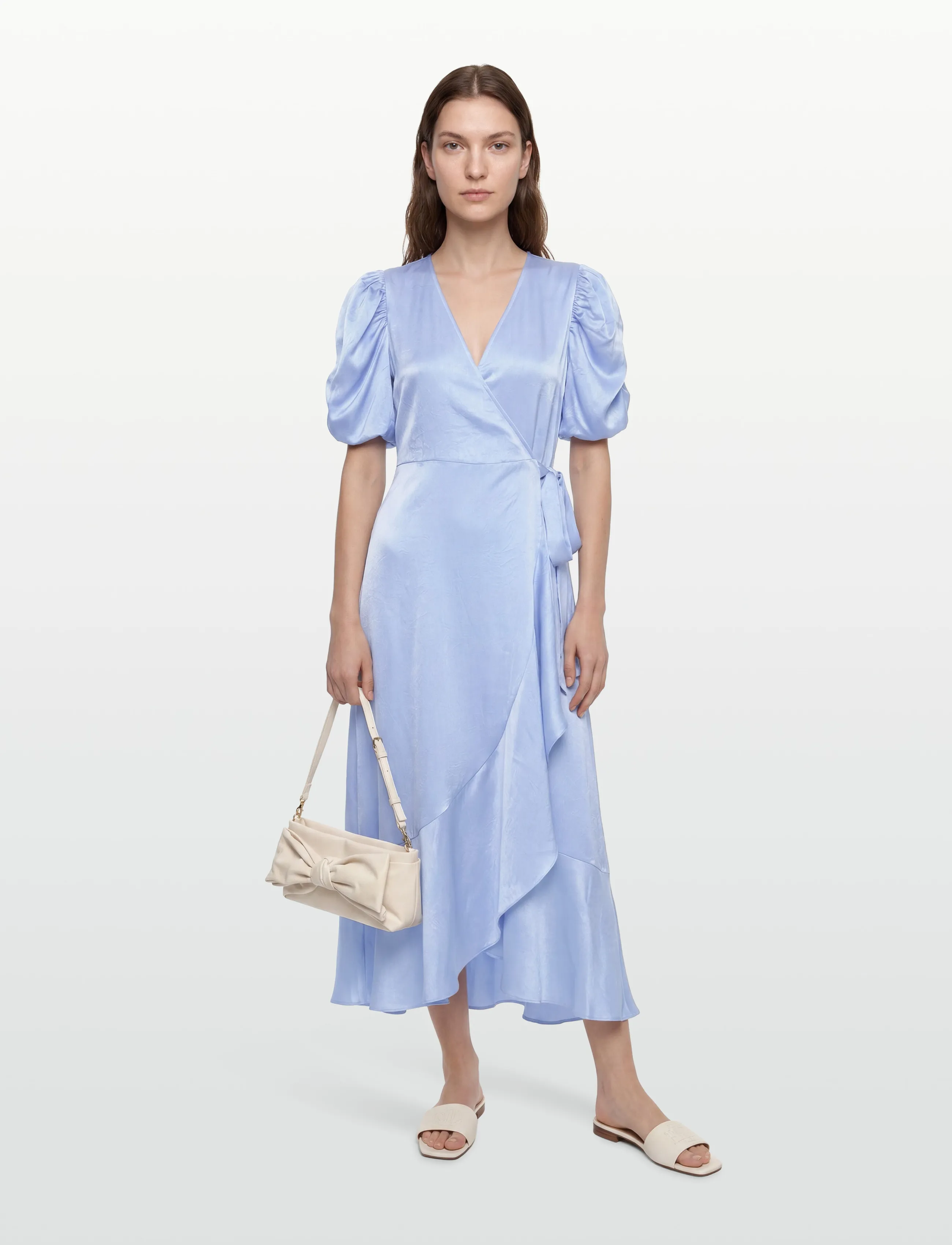 A-View Sinda dress - Festkjoler - 282 LIGHT BLUE / blue