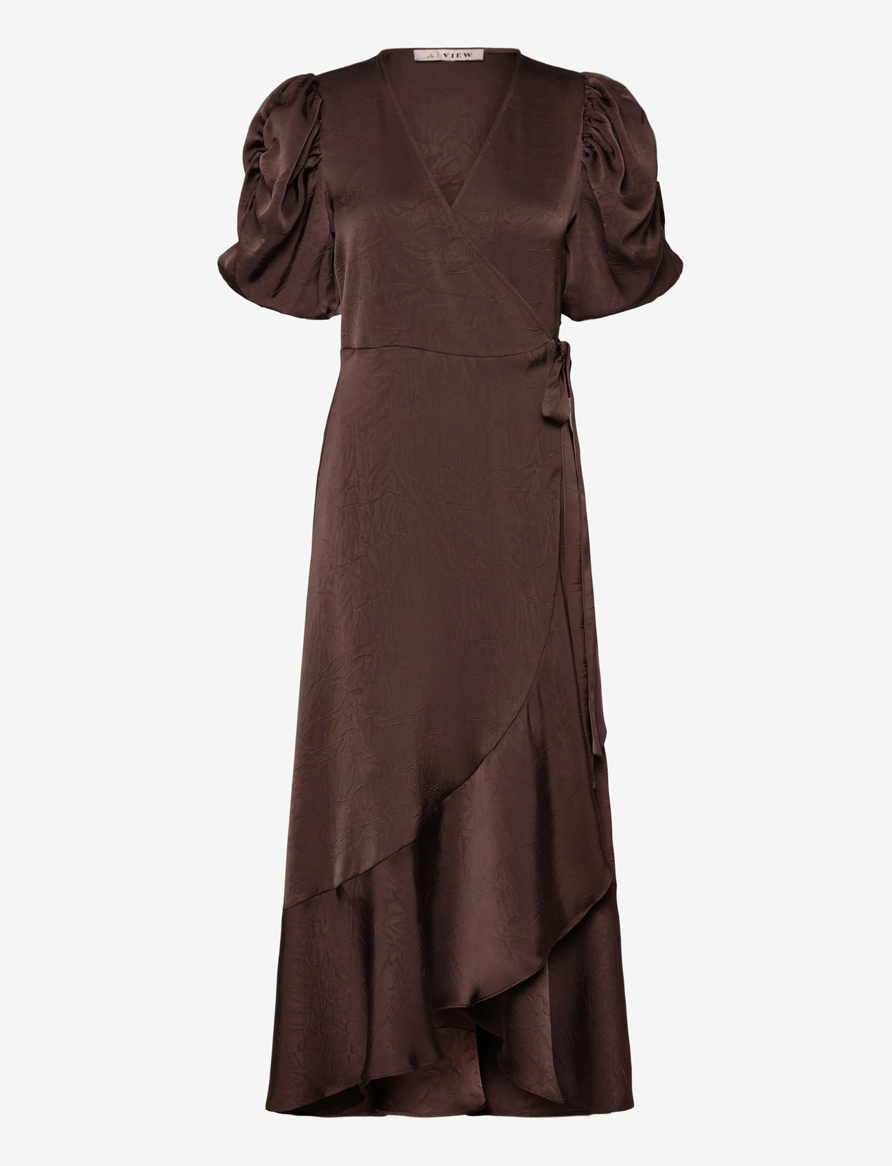 A-View - Sinda dress - evening dresses - dark brown - 0