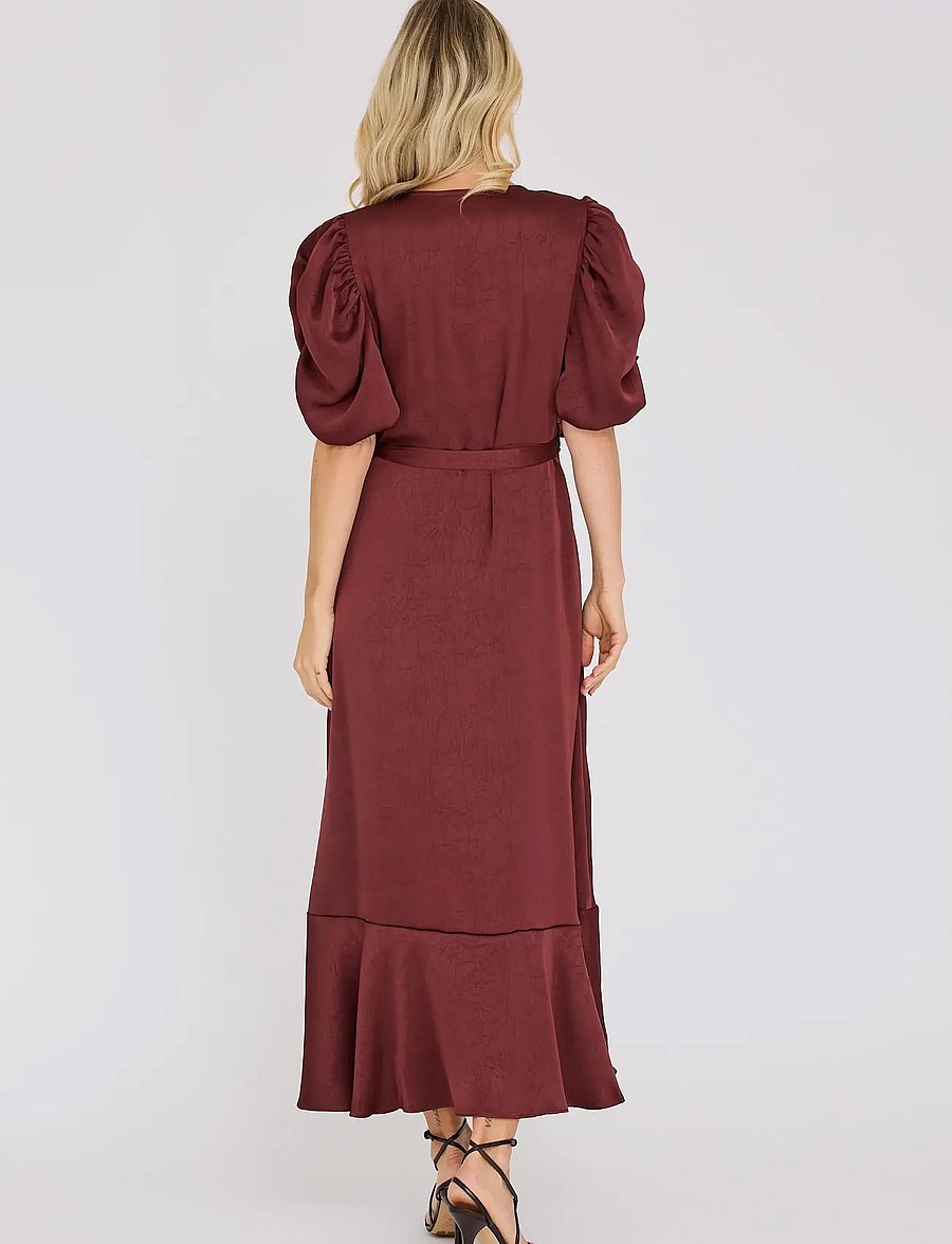 A-View - Sinda dress - abendkleider - deep burgundy - 3
