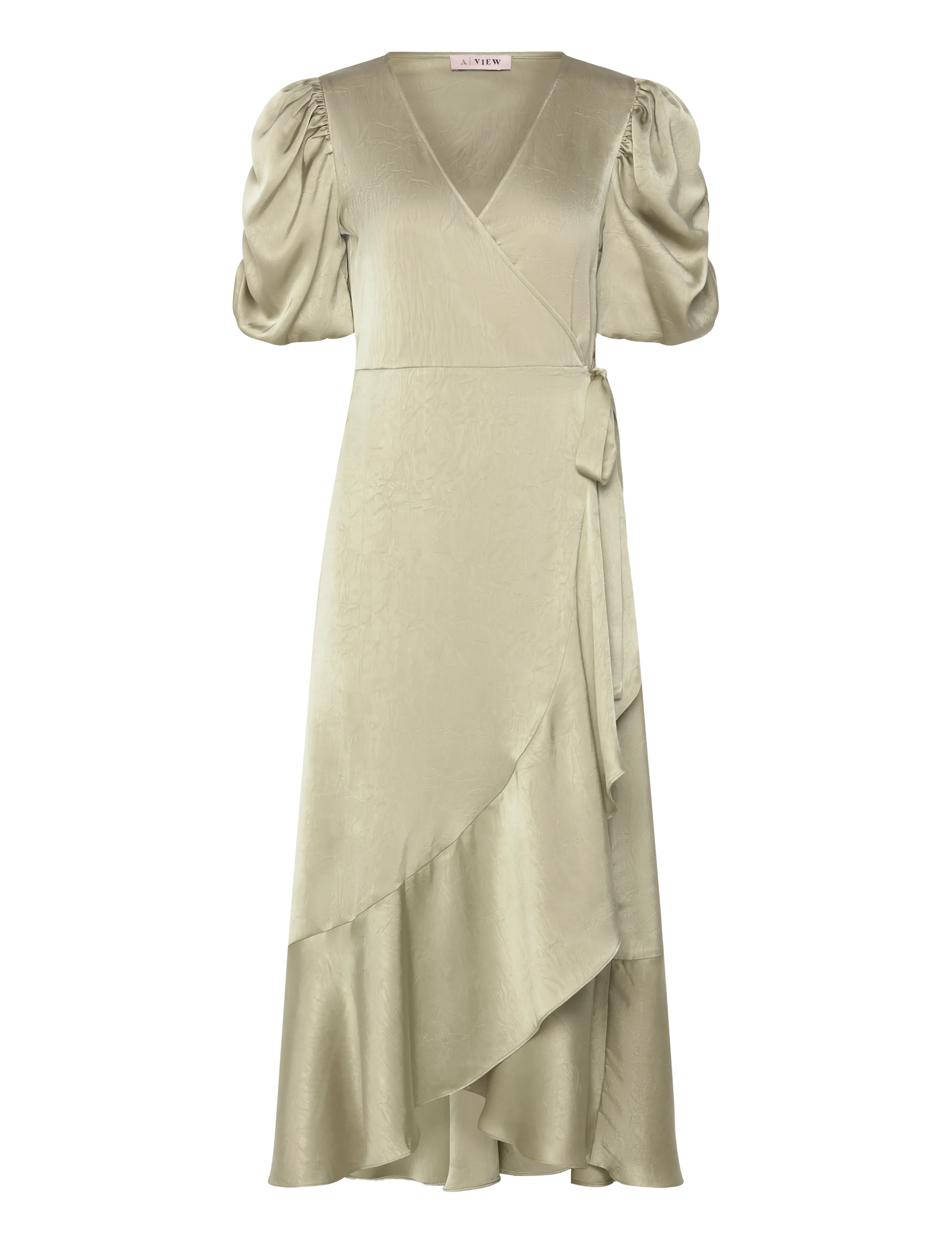 A-View Sinda dress - Maxi-jurken - DUSTY GREEN / khaki/green