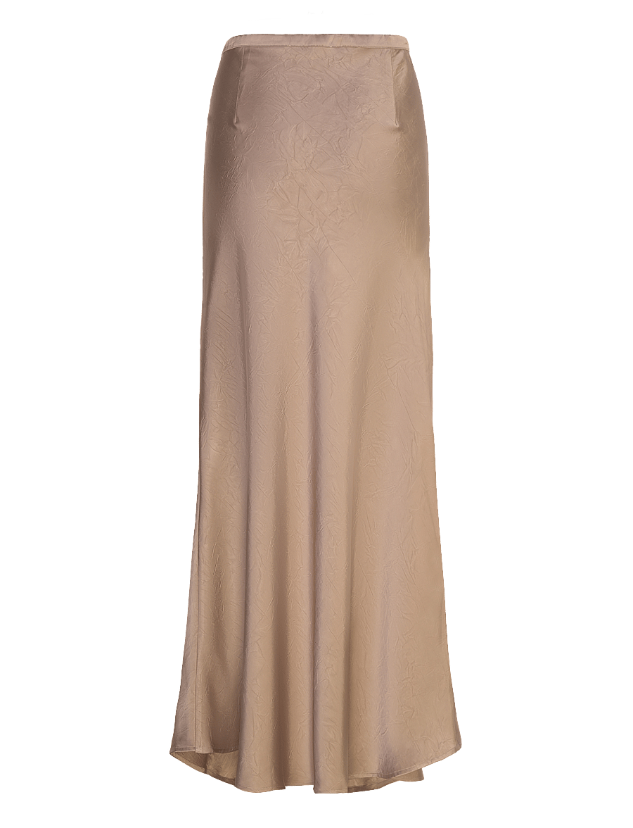 A-View - Emily skirt - satinröcke - 118 light brown - 1