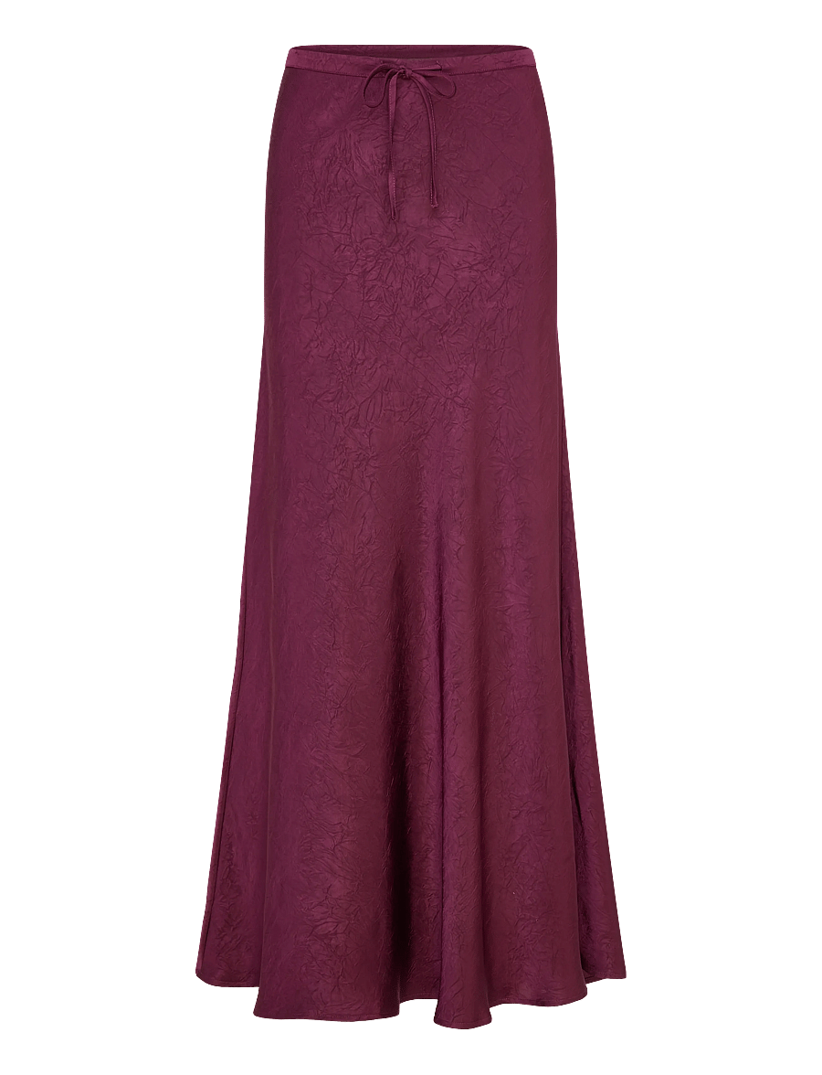 A-View - Emily skirt - satinröcke - bordeaux - 0