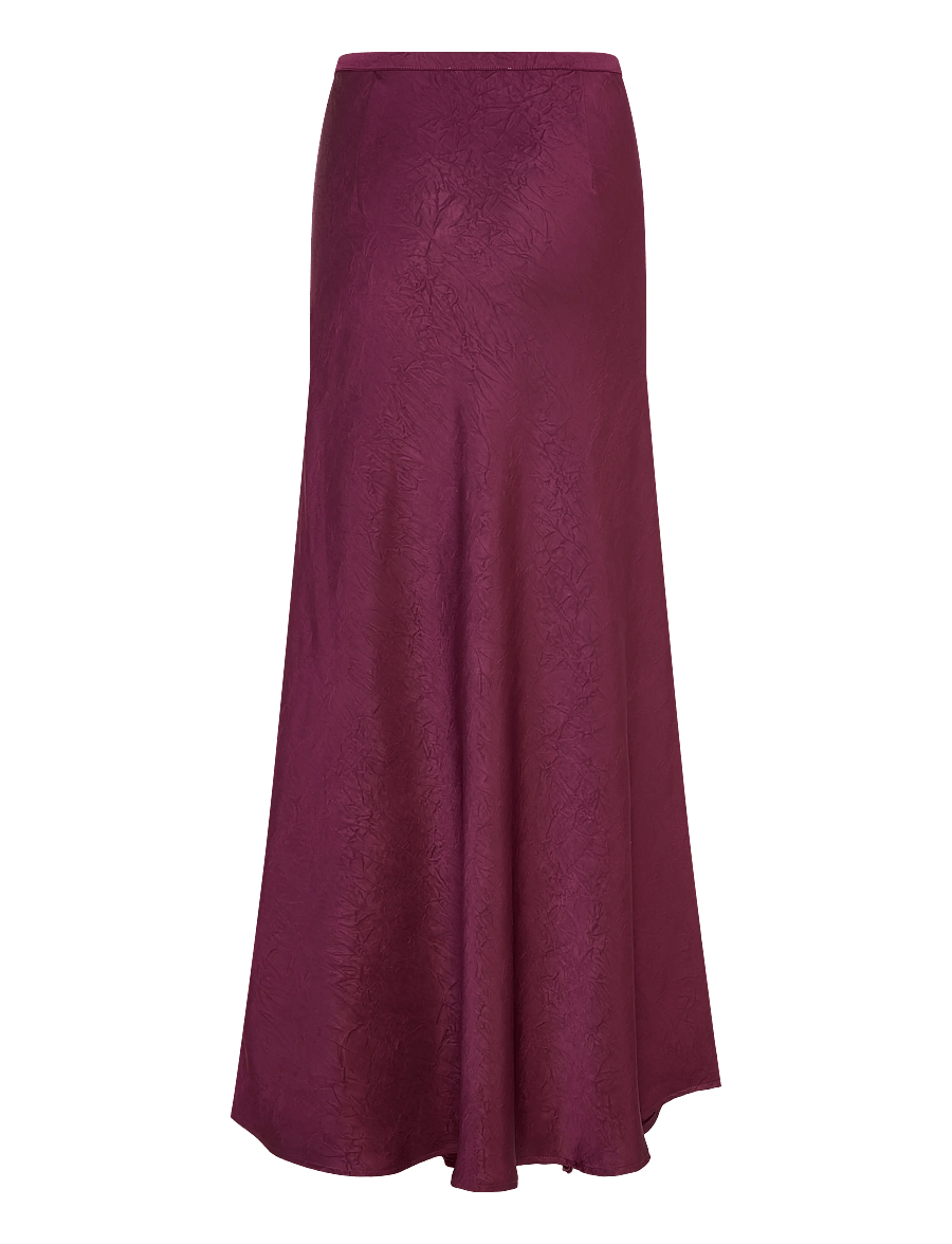 A-View - Emily skirt - satinröcke - bordeaux - 1