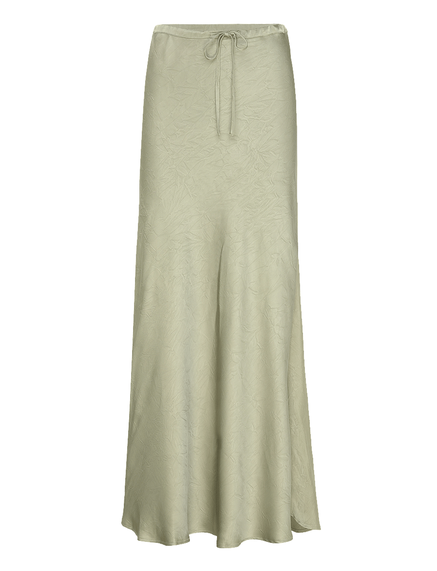 A-View - Emily skirt - satinröcke - dusty green - 1