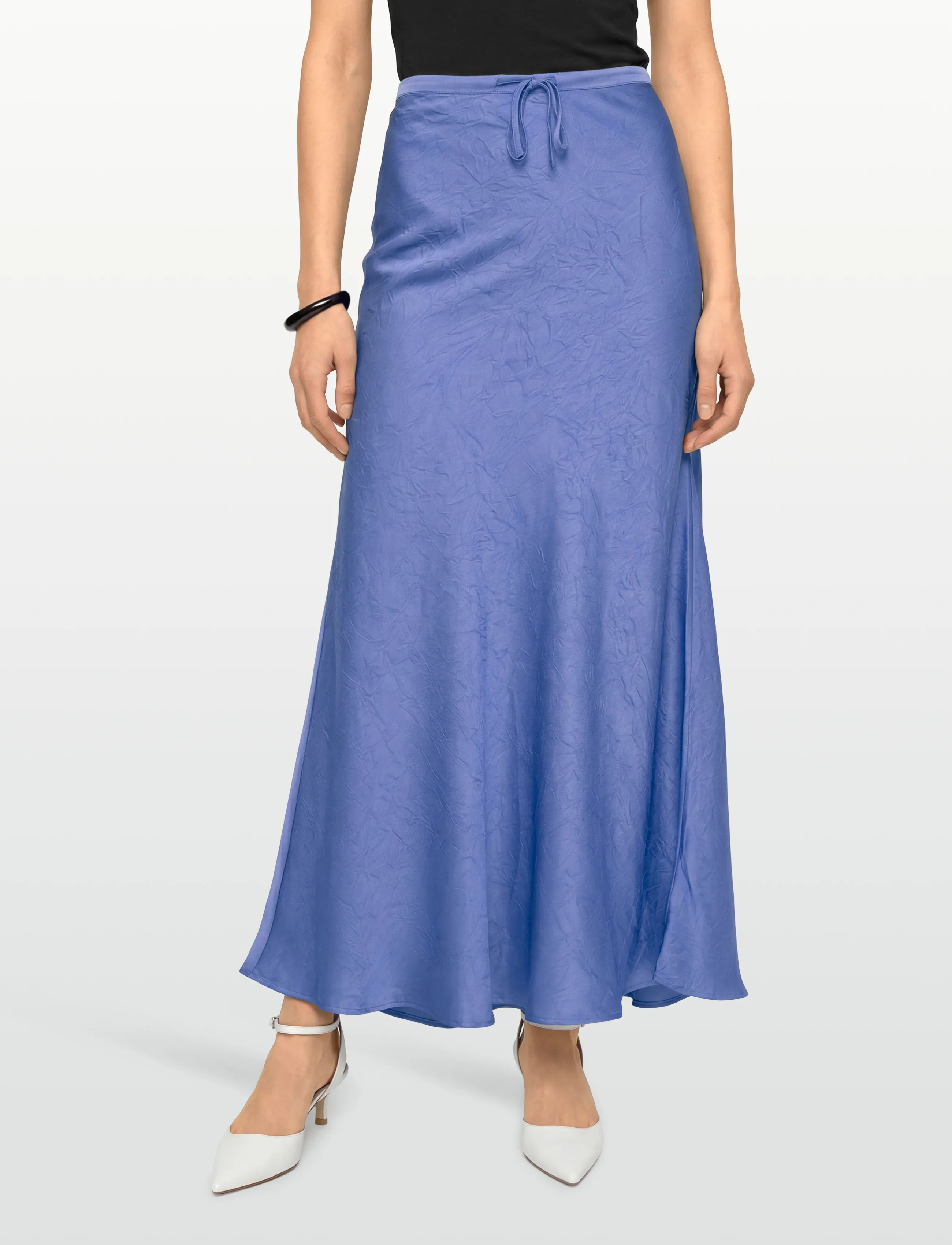 A-View - Emily skirt - satinröcke - medium blue - 3