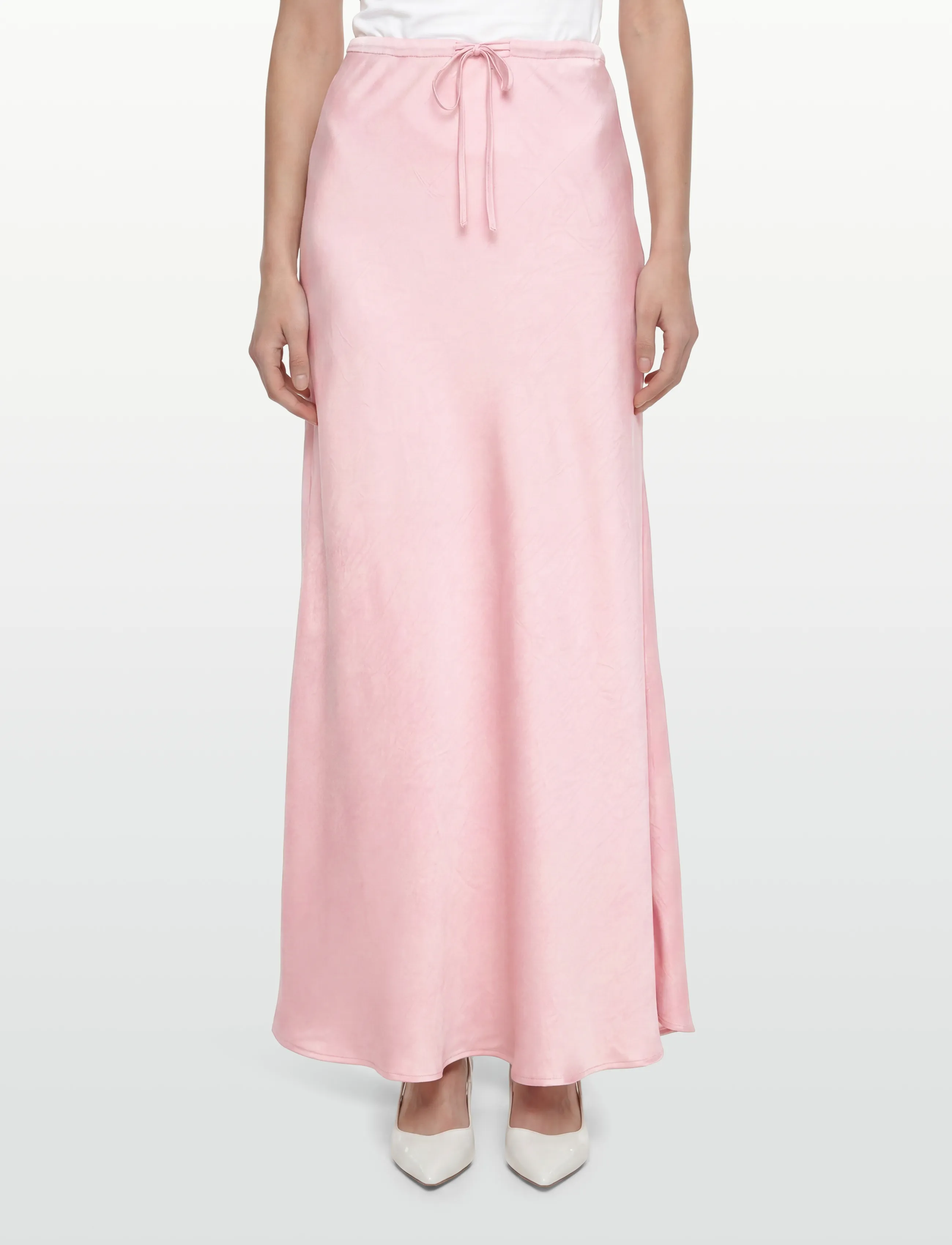 A-View - Emily skirt - satinröcke - pale rose - 3