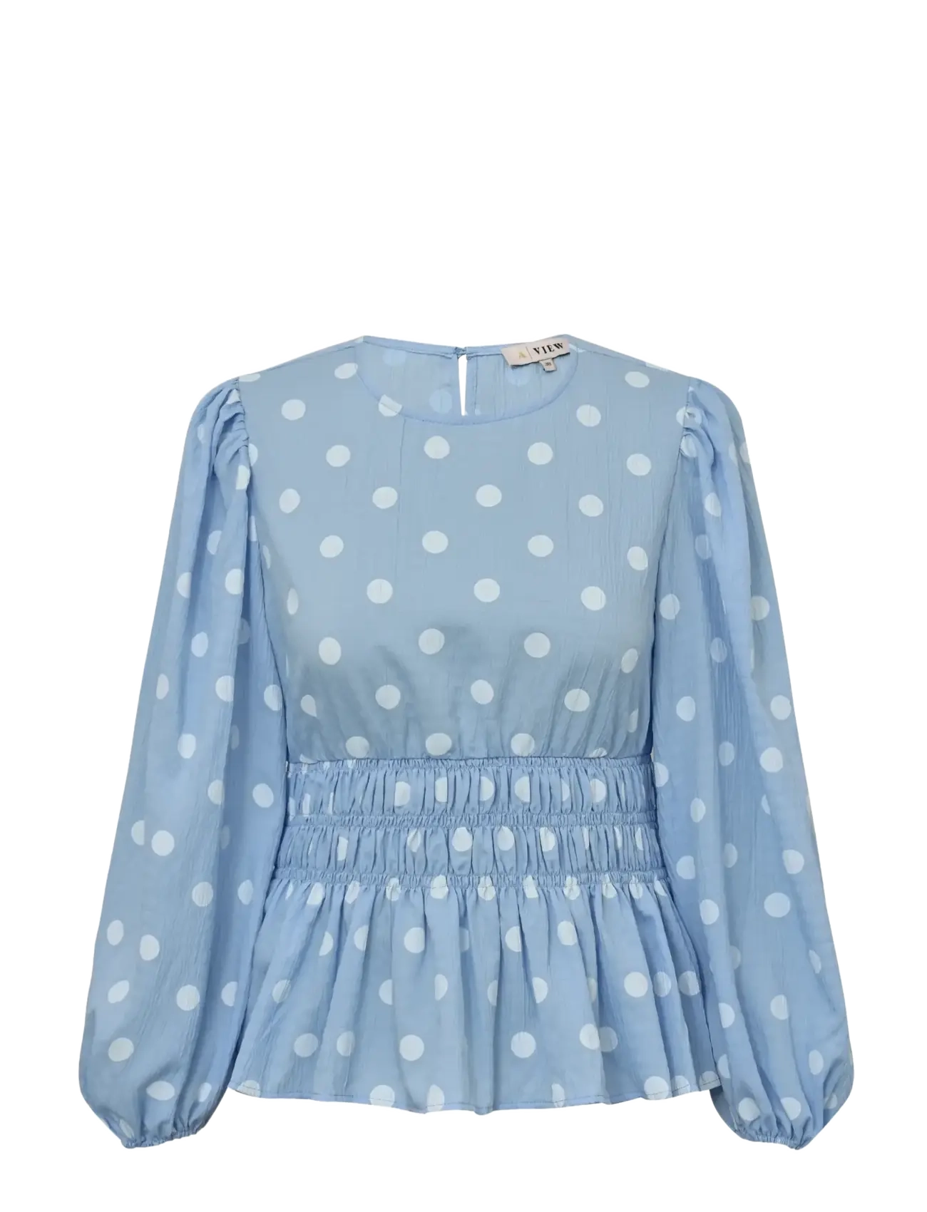 A-View Elinor blouse - Bluser - BLUE/WHITE / blue
