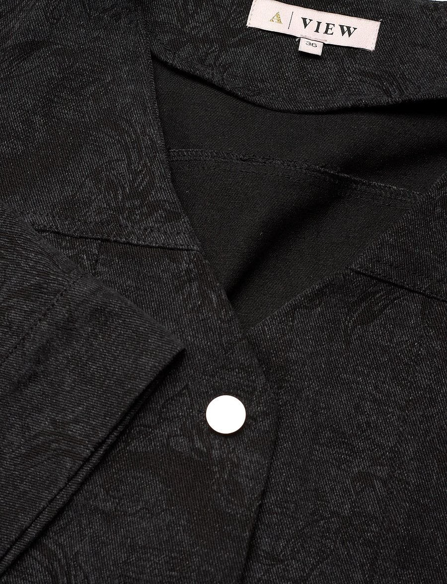 A-View - Amelia jacket - single breasted blazers - 999 black - 5