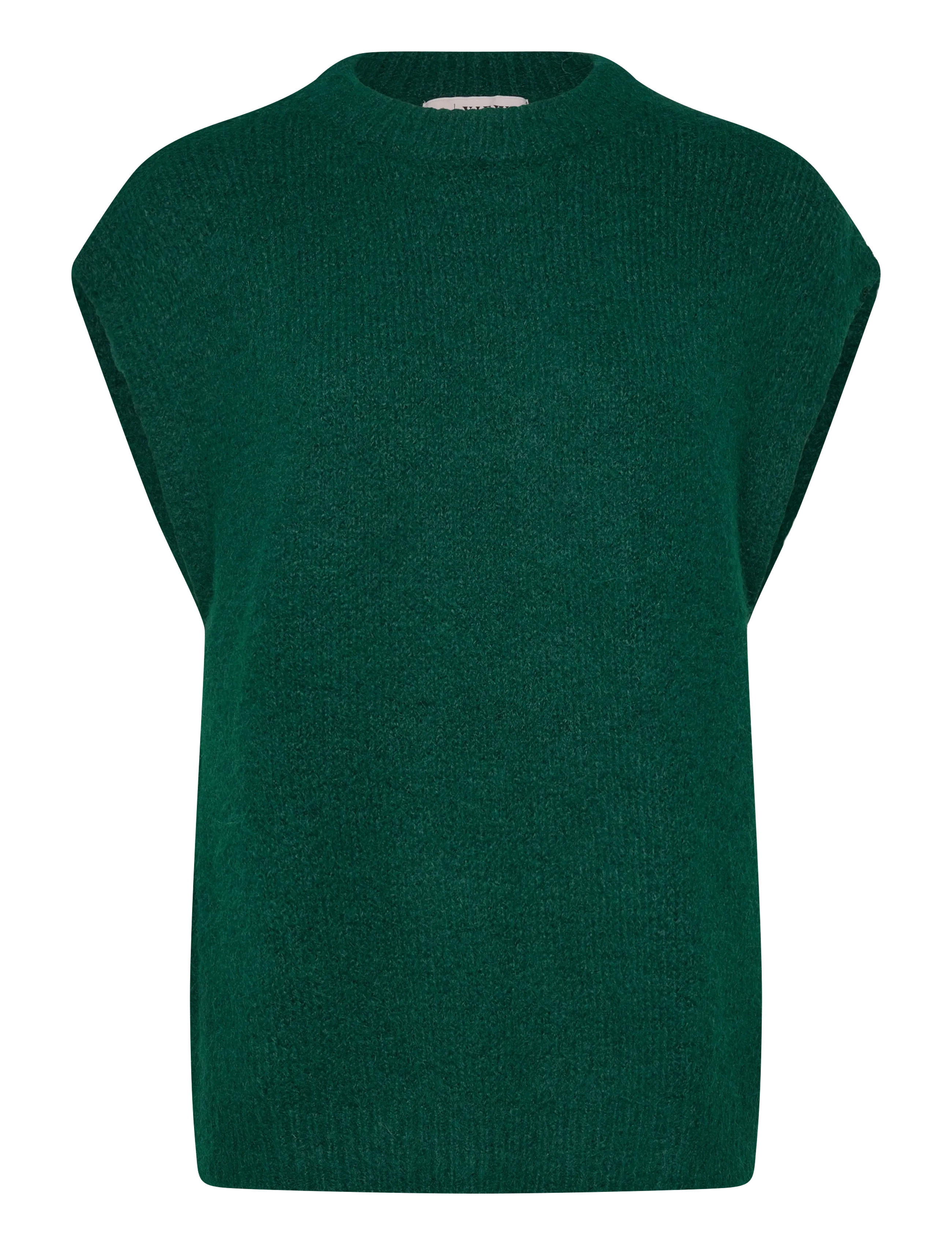 A-View Patrisia knit vest - Gestrickte westen - 858 DARK GREEN / green