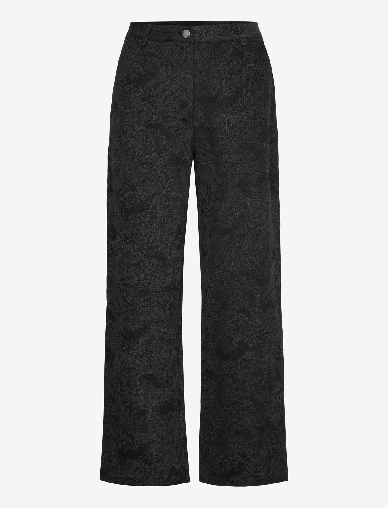 A-View - Amelia pants - hosen mit weitem bein - 999 black - 0