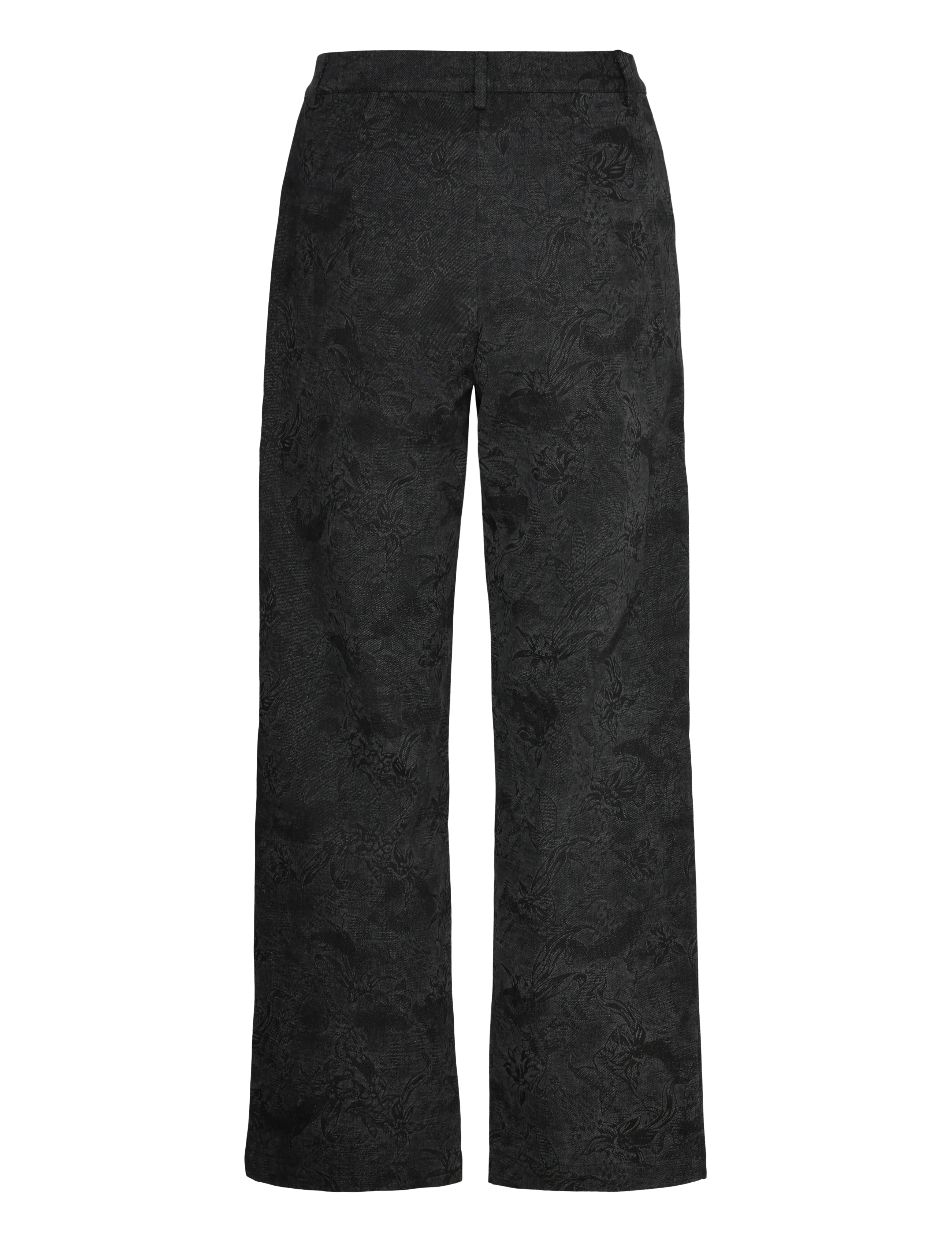 A-View - Amelia pants - hosen mit weitem bein - 999 black - 1