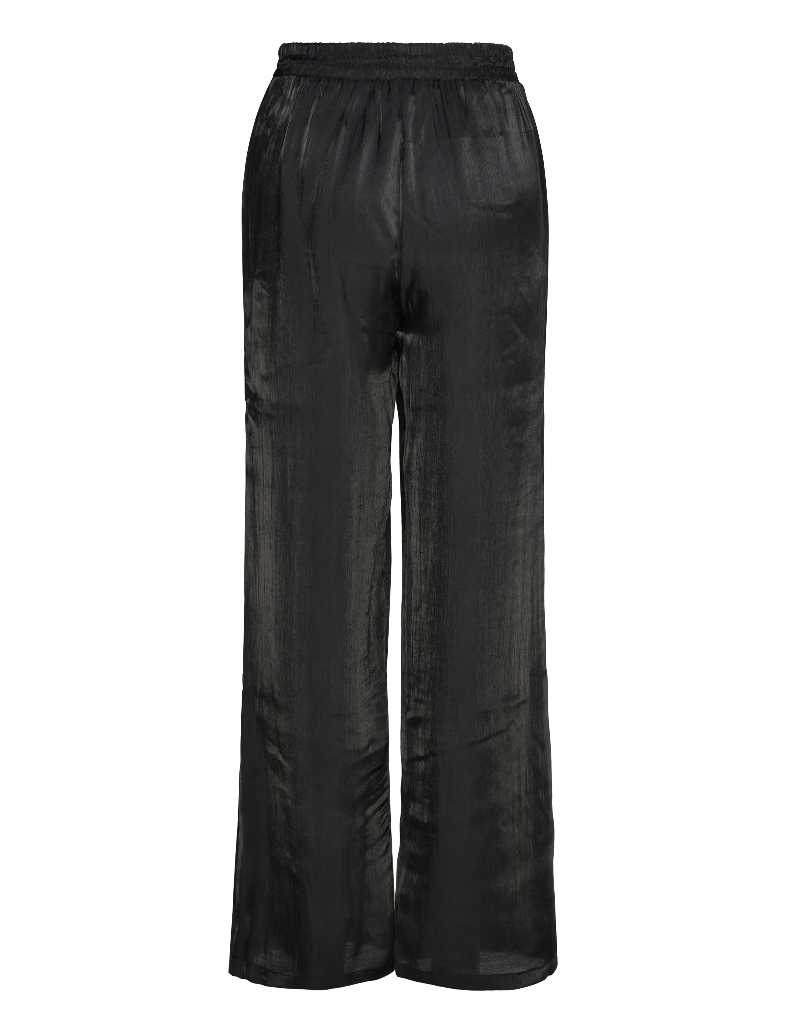 A-View - Vilja pants - hosen mit weitem bein - 999 black - 1
